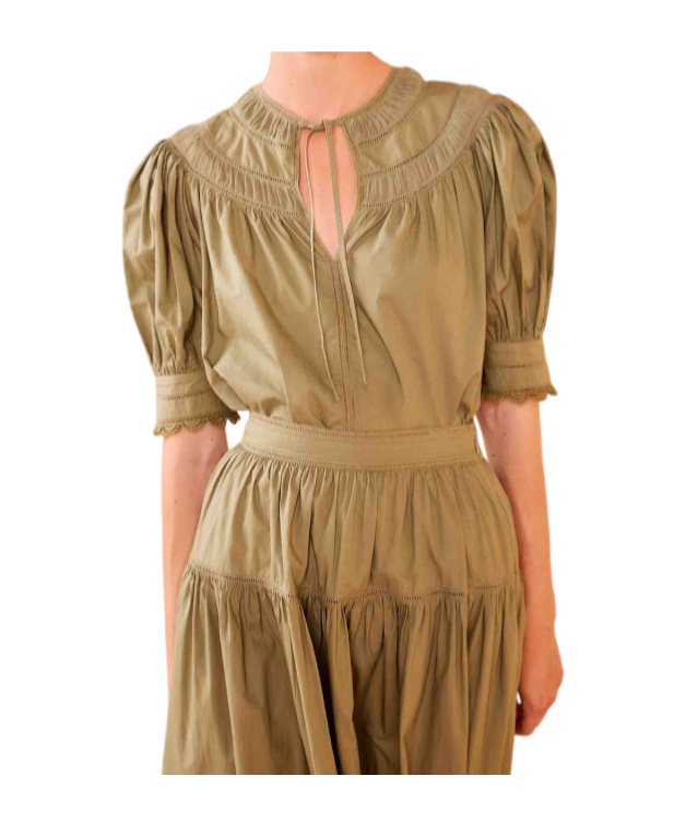 Ulla Johnson Short-sleeved T-shirt In Brown
