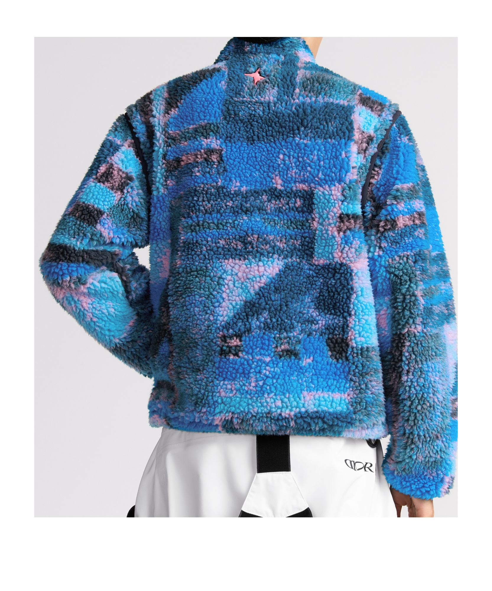 Dior Lewis Hamilton Removable Sleeves Jacket In Blue