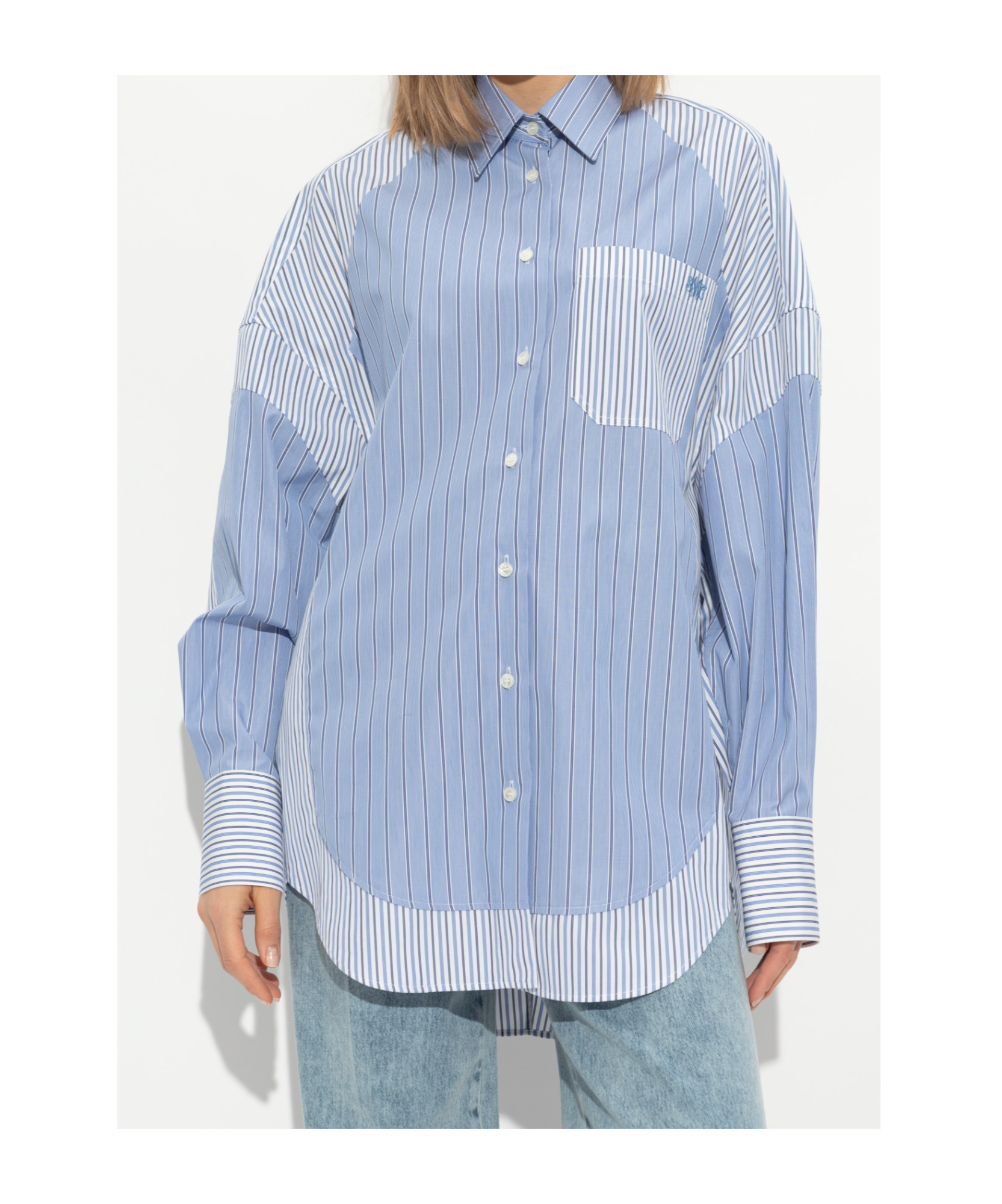 STELLA MCCARTNEY STELLA MCCARTNEY STRIPED BOYFRIEND SHIRT