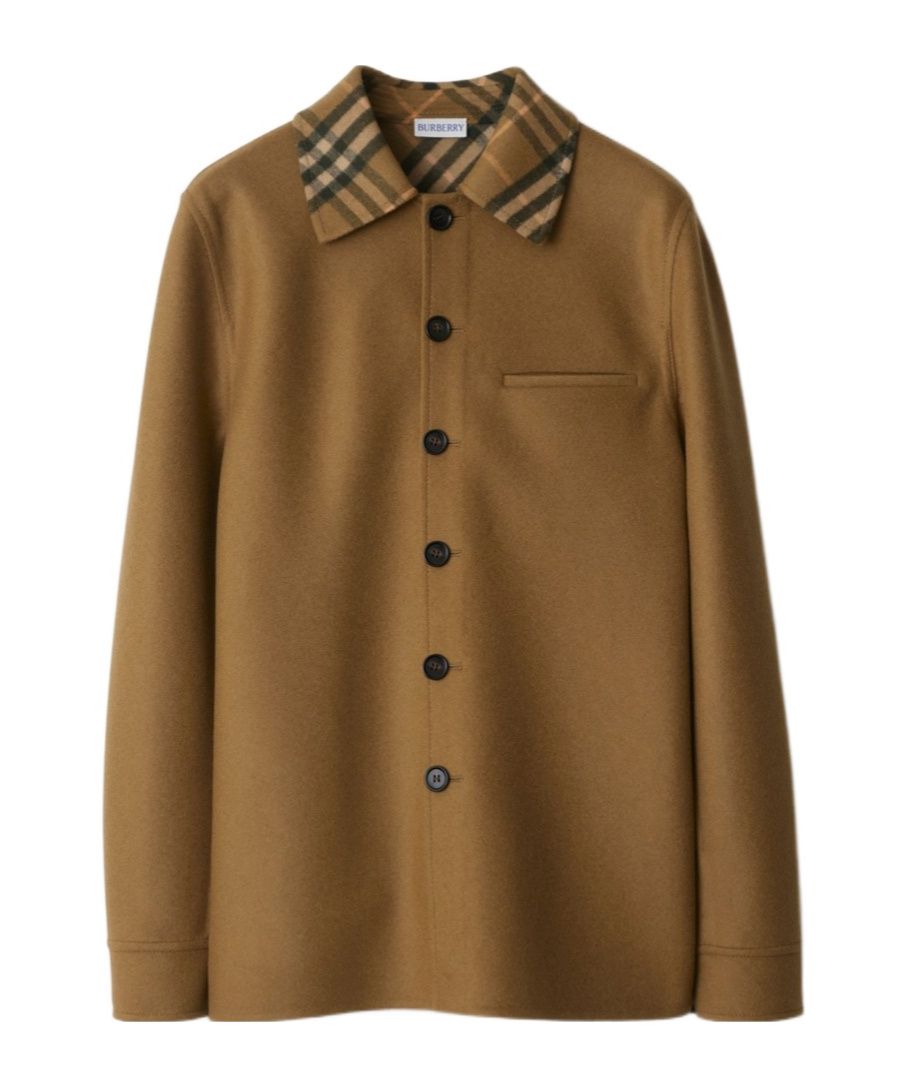 Burberry Jackets And Vests In Brown