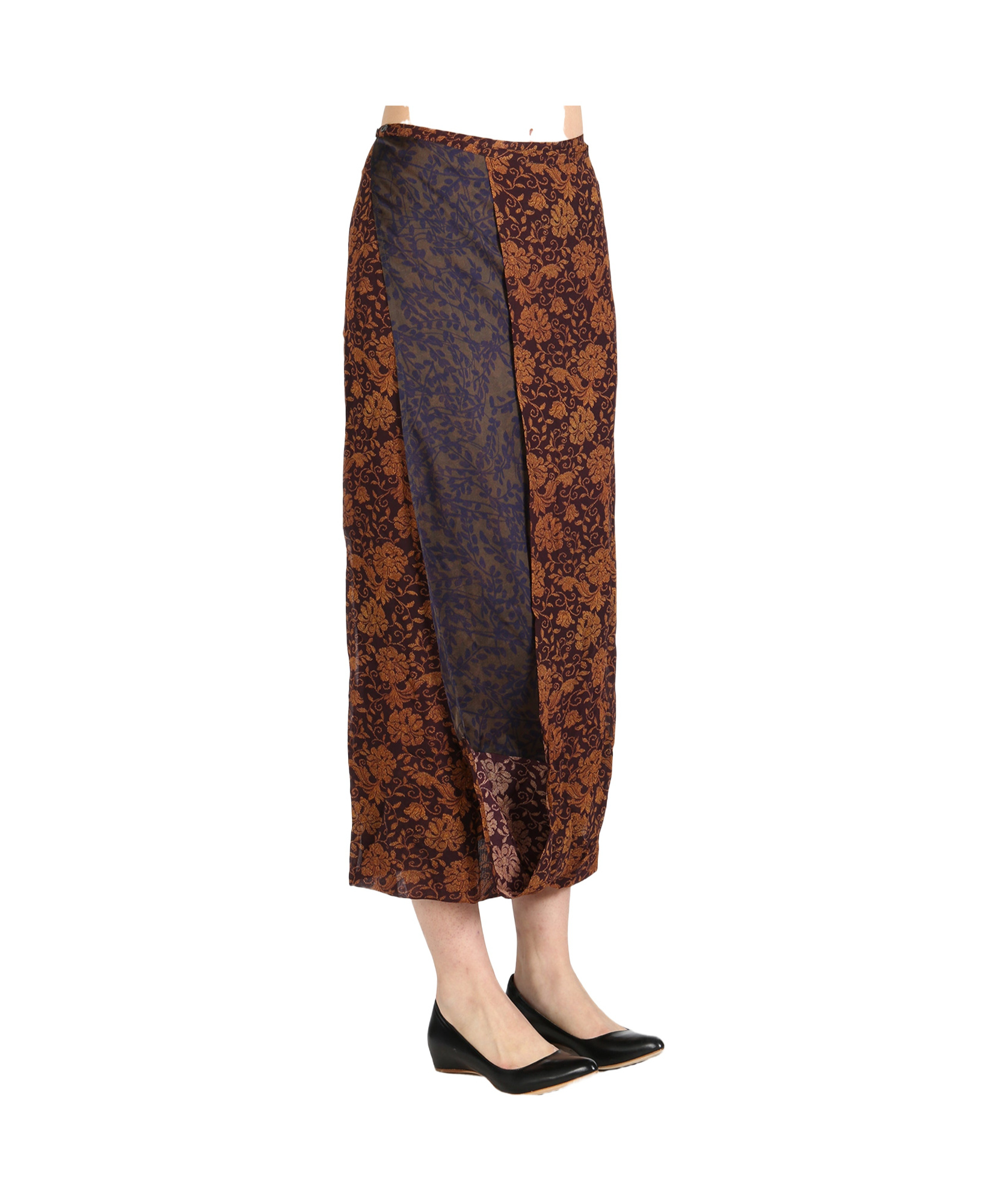 DRIES VAN NOTEN PRINTED SKIRT