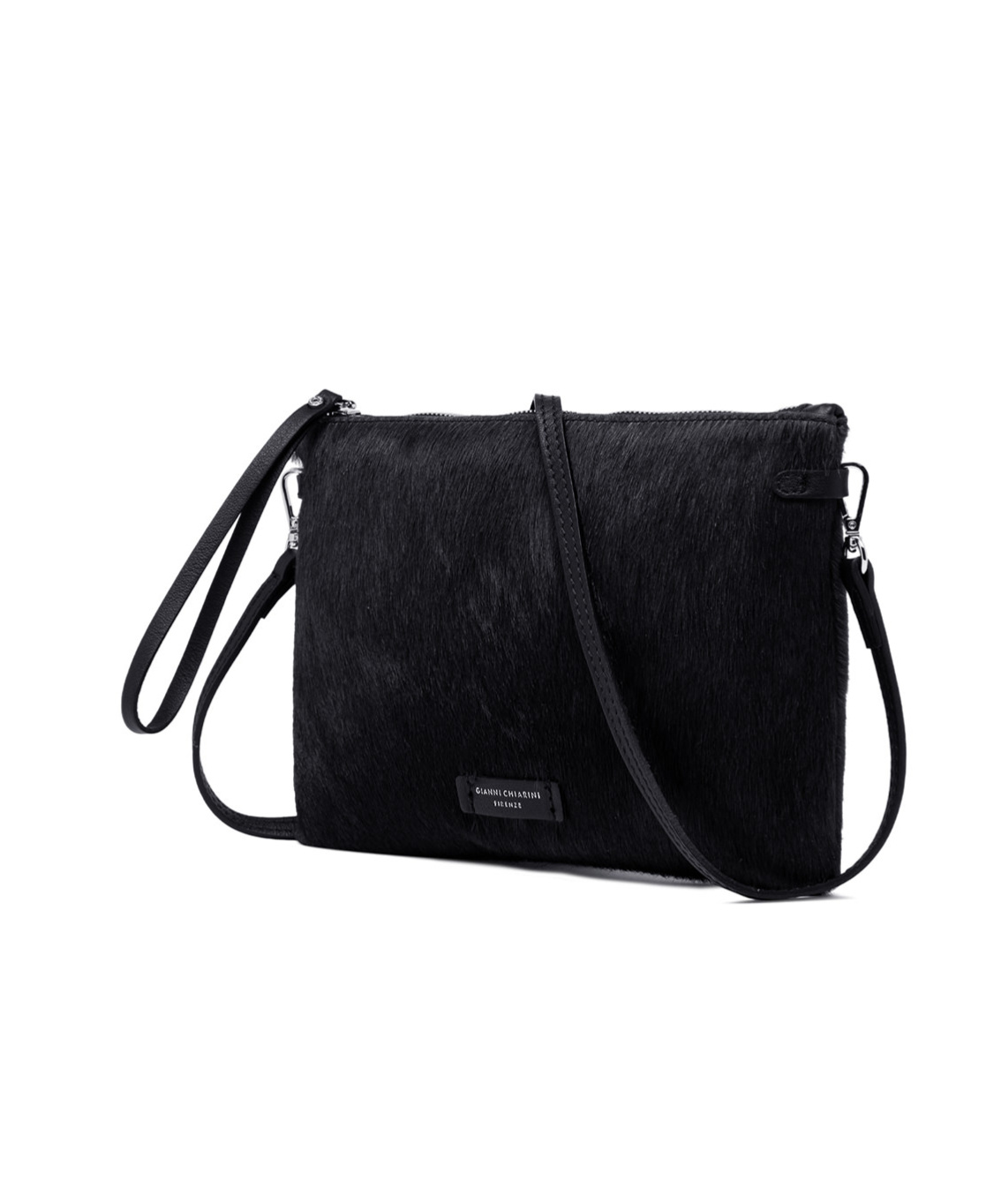 Gianni Chiarini Hermy Crossbody Bag In Black