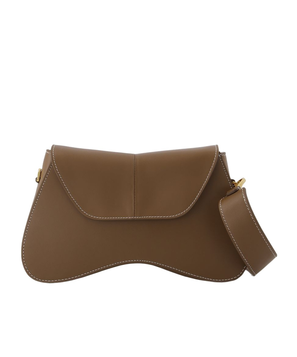 Elleme Paris Flip Shoulder Bag In Green
