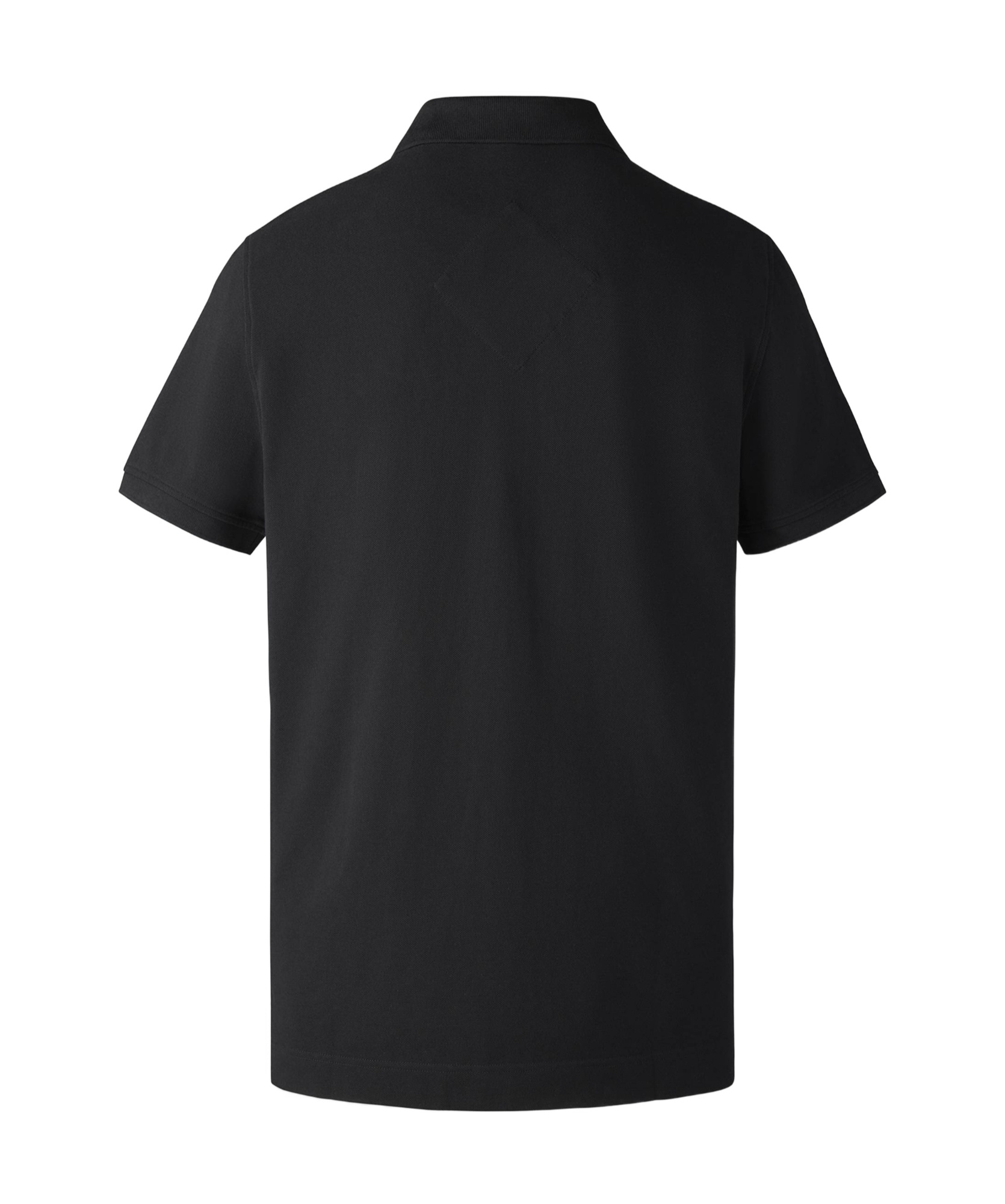 Shop Canada Goose Logo-appliqué Polo Shirt In Black