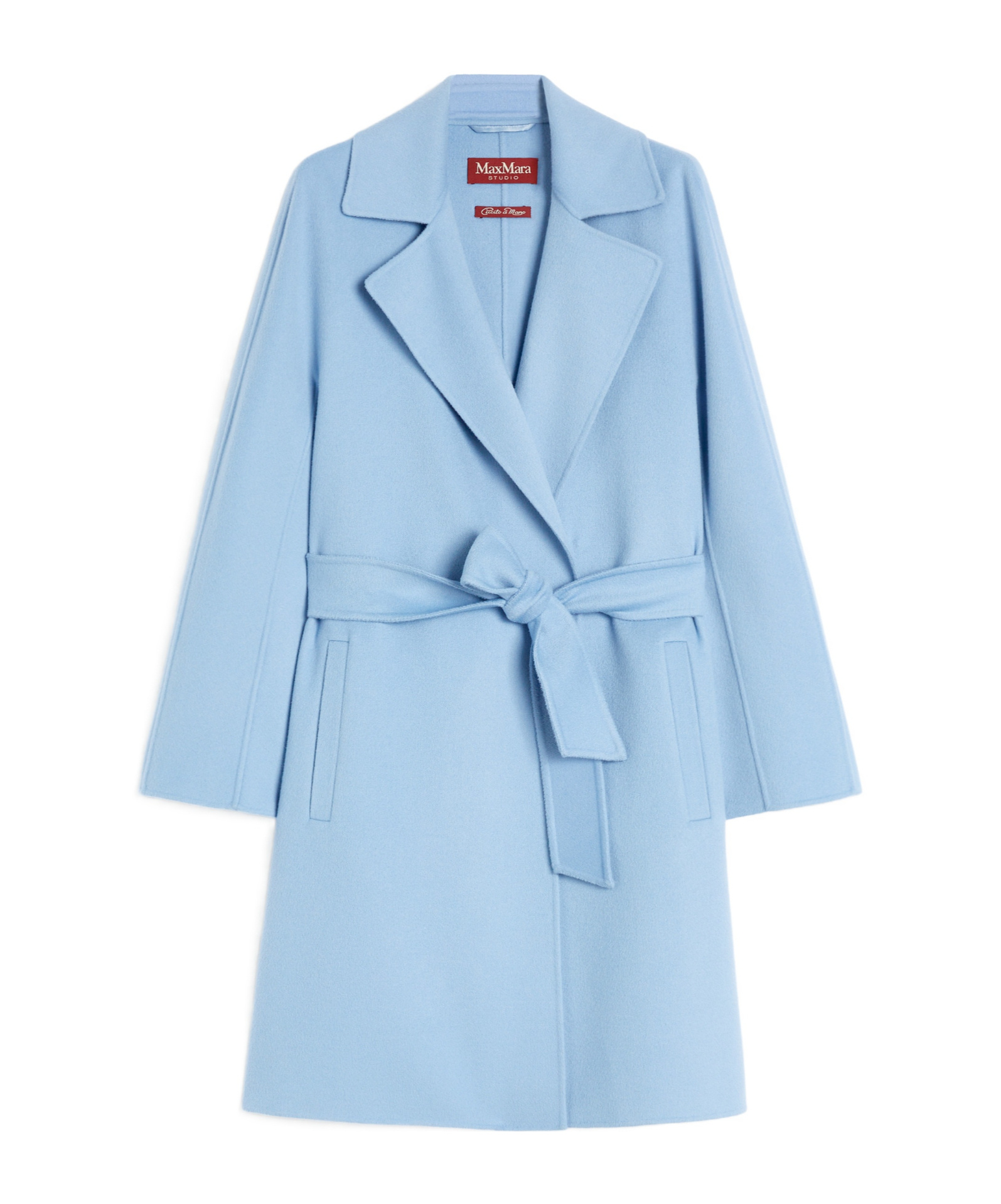Max Mara Wool, Silk And Cashmere Robe Coat