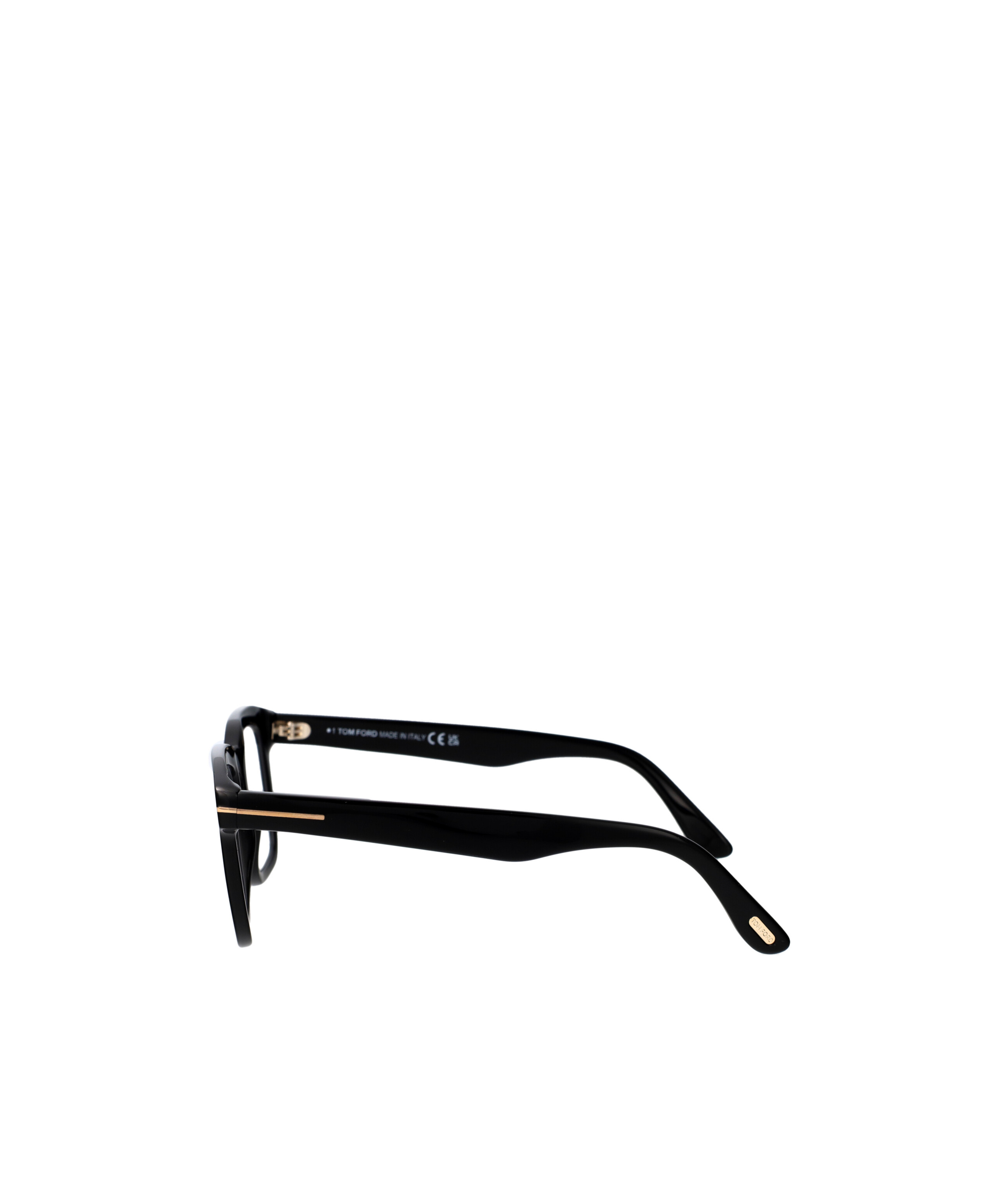Shop Tom Ford Full Frame Plain Mirror In Black