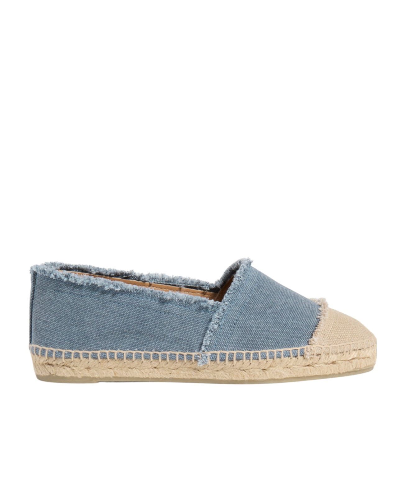 Castaã±er Kampala Two-tone Espadrilles In Nude