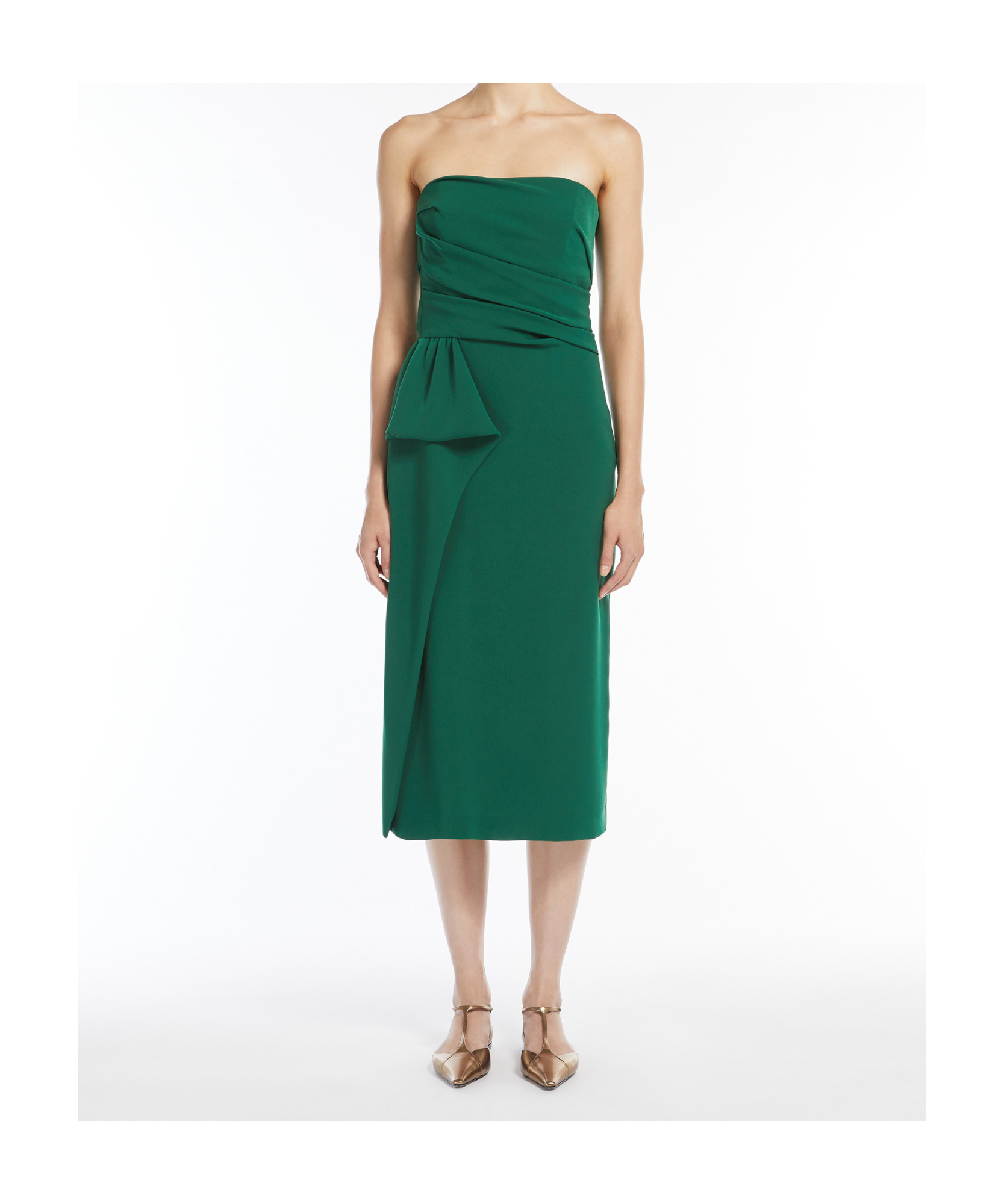 Max Mara Off Shoulder Dress