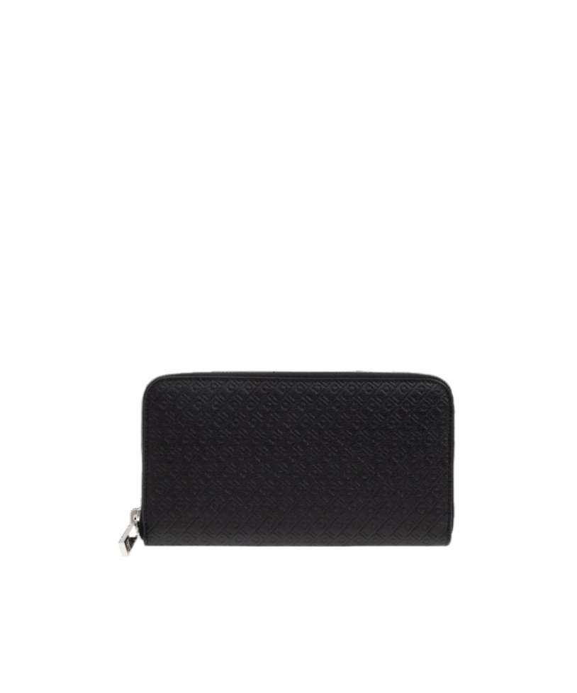 Ferragamo Zipper Wallet In Black