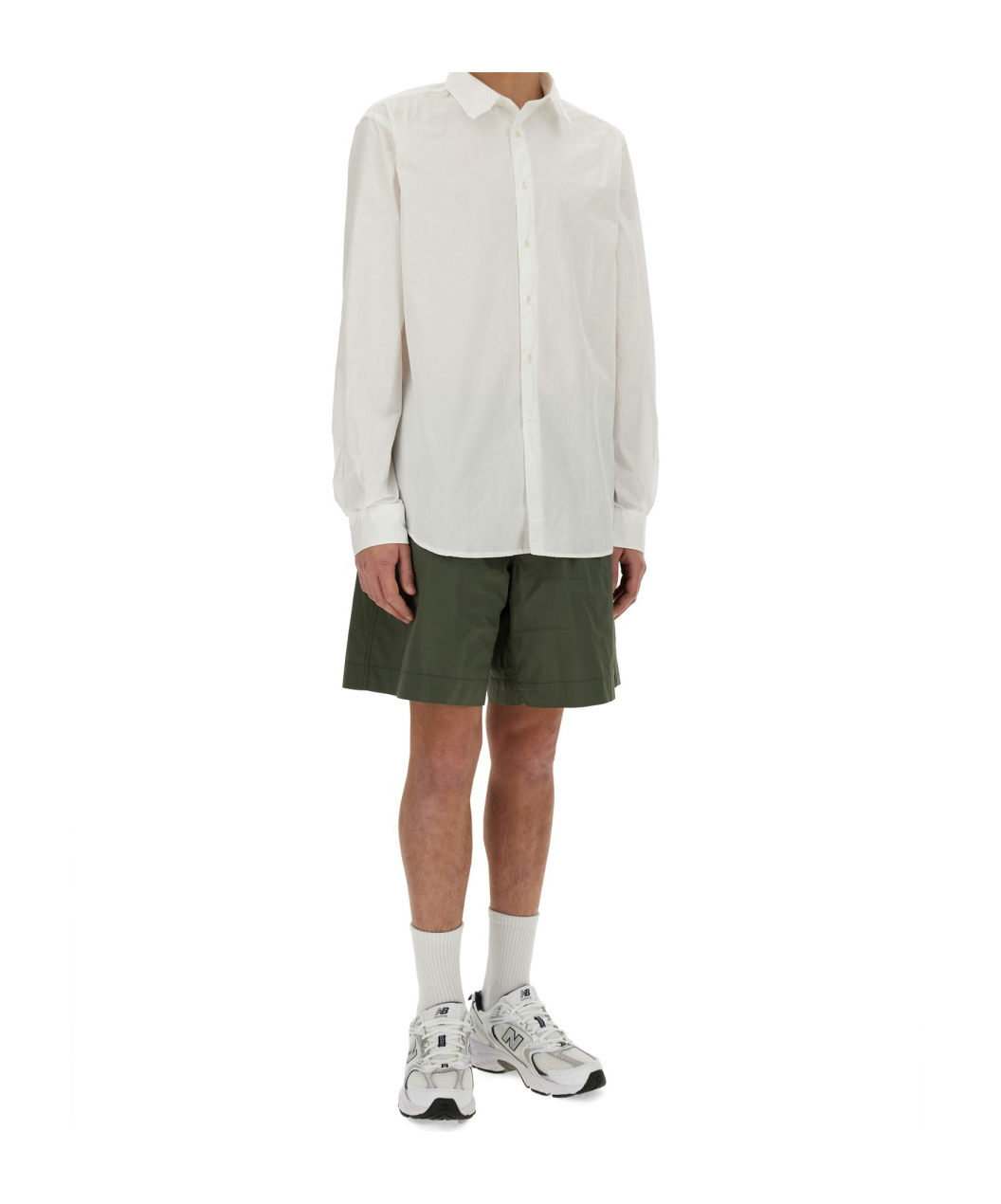 ASPESI POPLIN BERMUDA SHORTS 