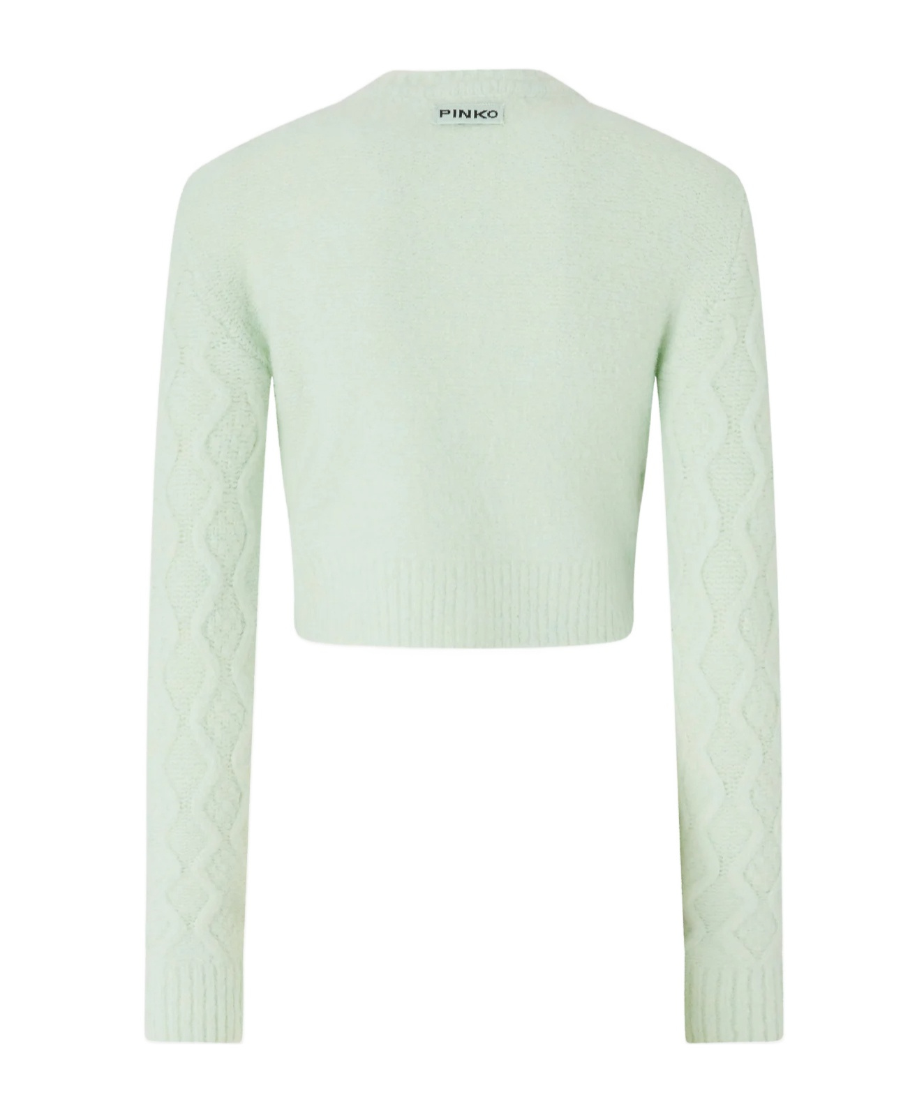 Pinko Dixie Girl Buttoned Cardigan In White