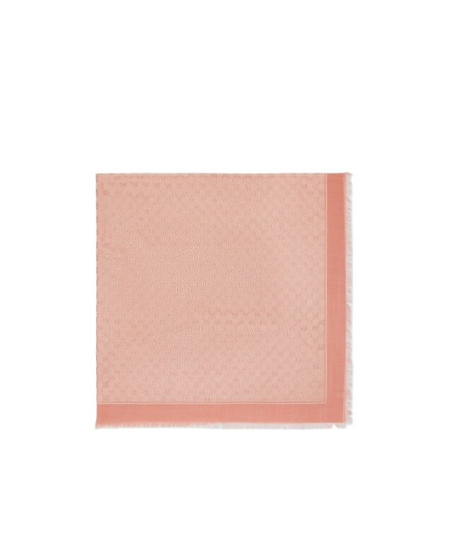 Gucci Square Scarf In Pink