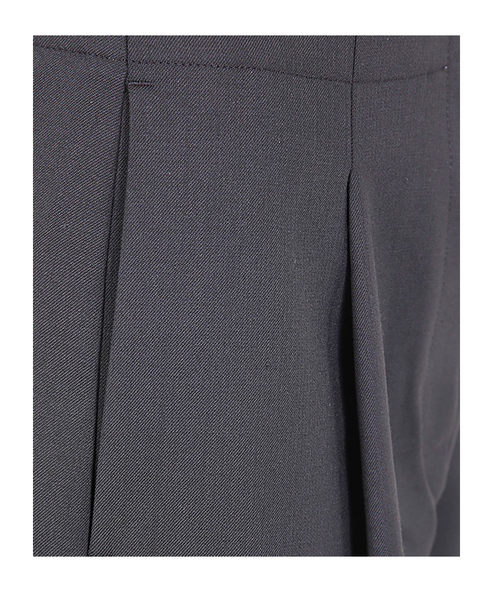 Studio Nicholson Deep Pleat Volume Ankle Crop Clothing In Black