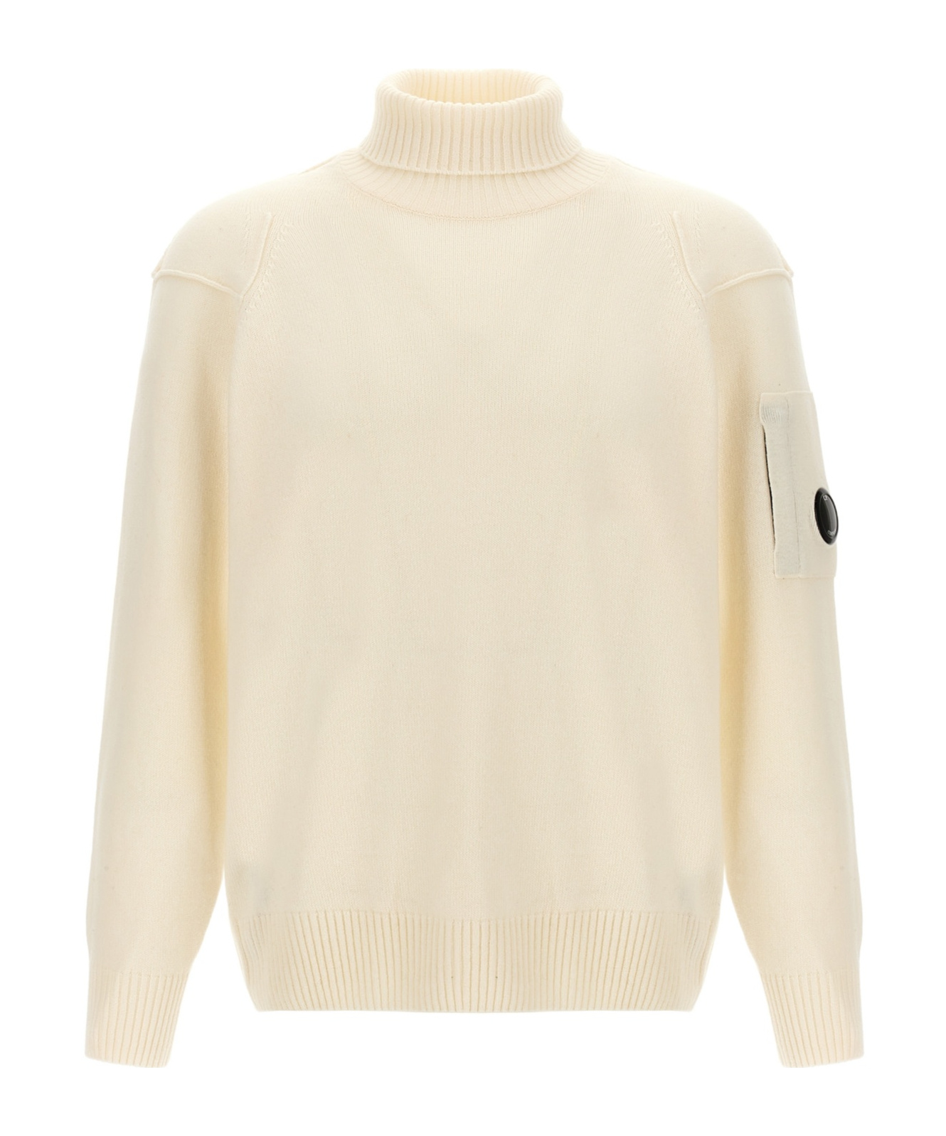 C.p. Company Turtleneck Sweater In Nude