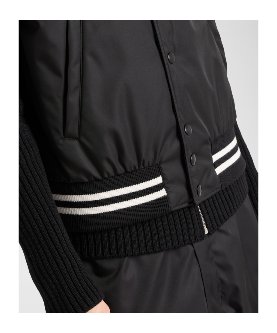 Prada Re-nylon Vest In Black