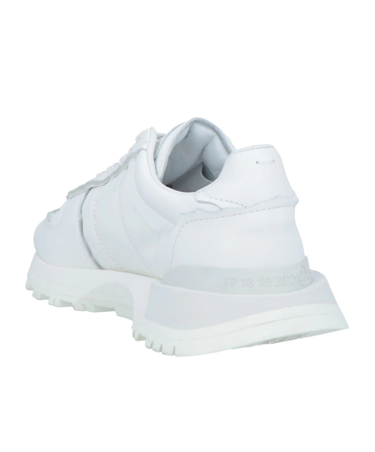 Maison Margiela Platform Sneakers In White
