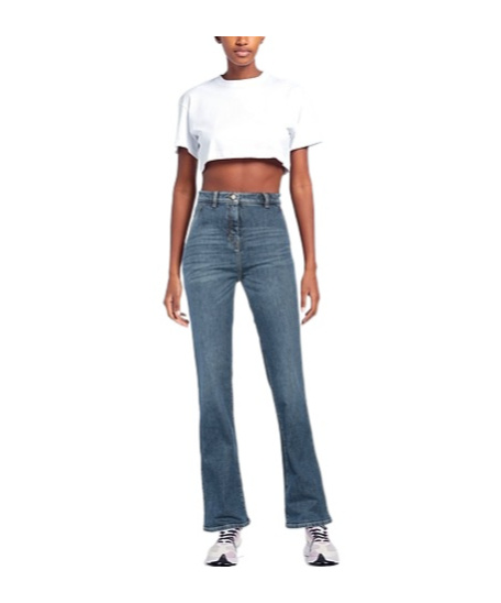 Max Mara Flared Jeans In Blue