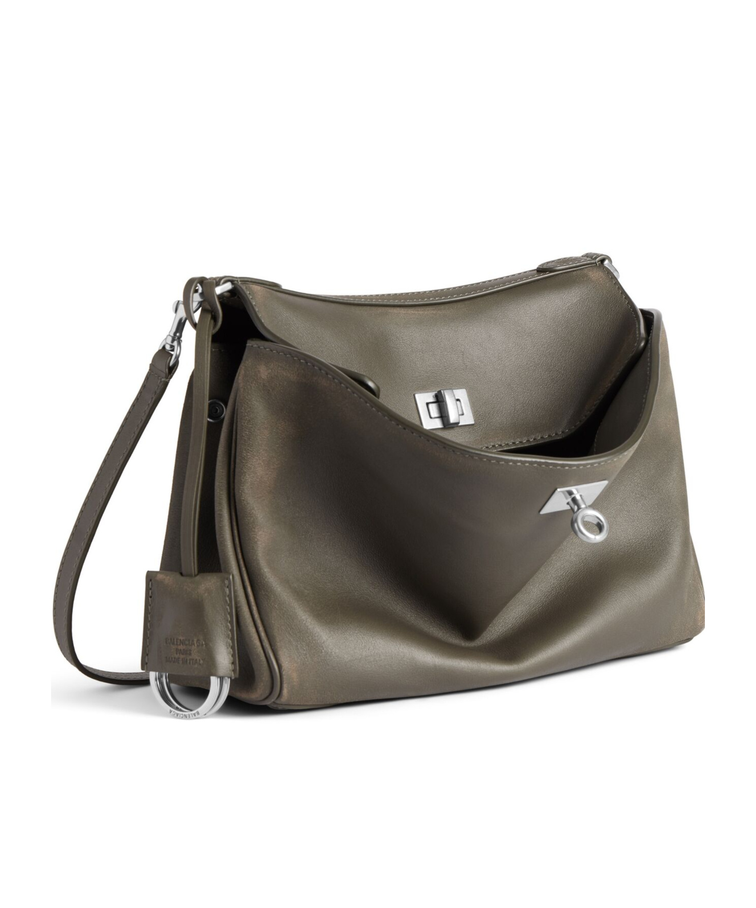 Balenciaga Men's Rodeo Small Messenger Bag  In Khaki