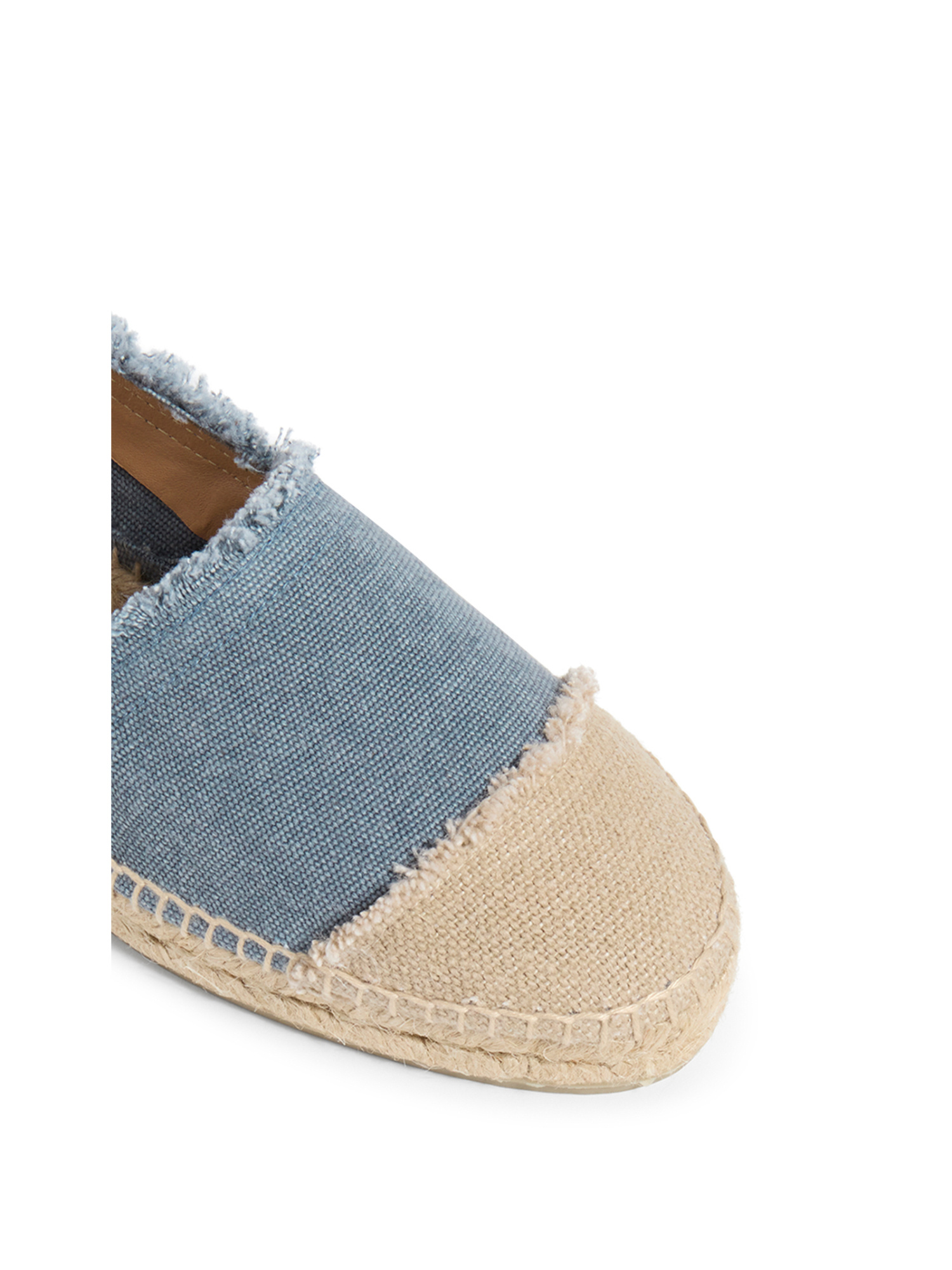 Castaã±er Kampala Two-tone Espadrilles In Nude