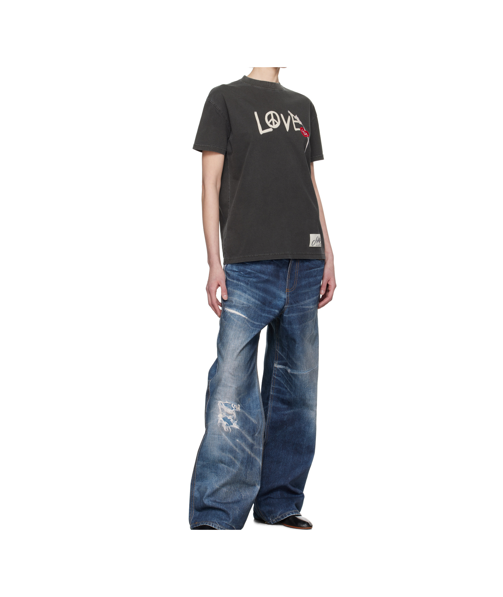 Andersson Bell Love T-shirt In Grey