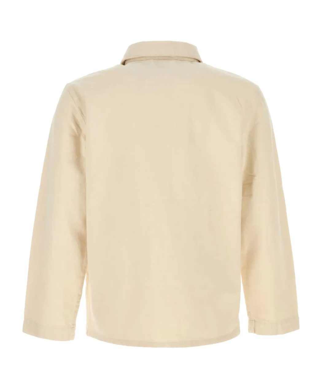 Apc Kerlouan Beige Jacket With Classic Collar And Front Button Closure In Cotton Man In Neutral