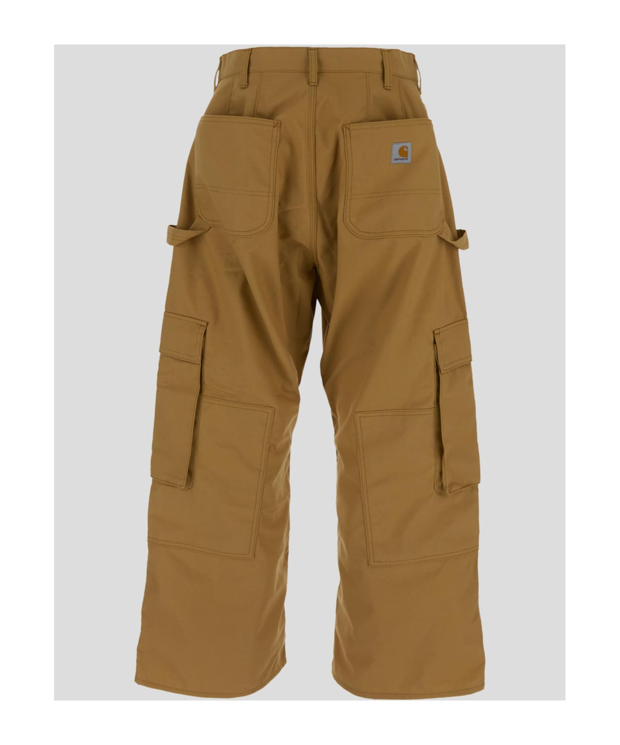 Junya Watanabe X Carhartt Panelled Cargo Trousers In Brown
