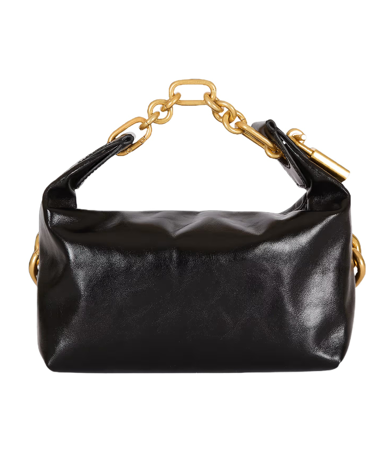Balmain "chic Lock" Mini Handbag In Black