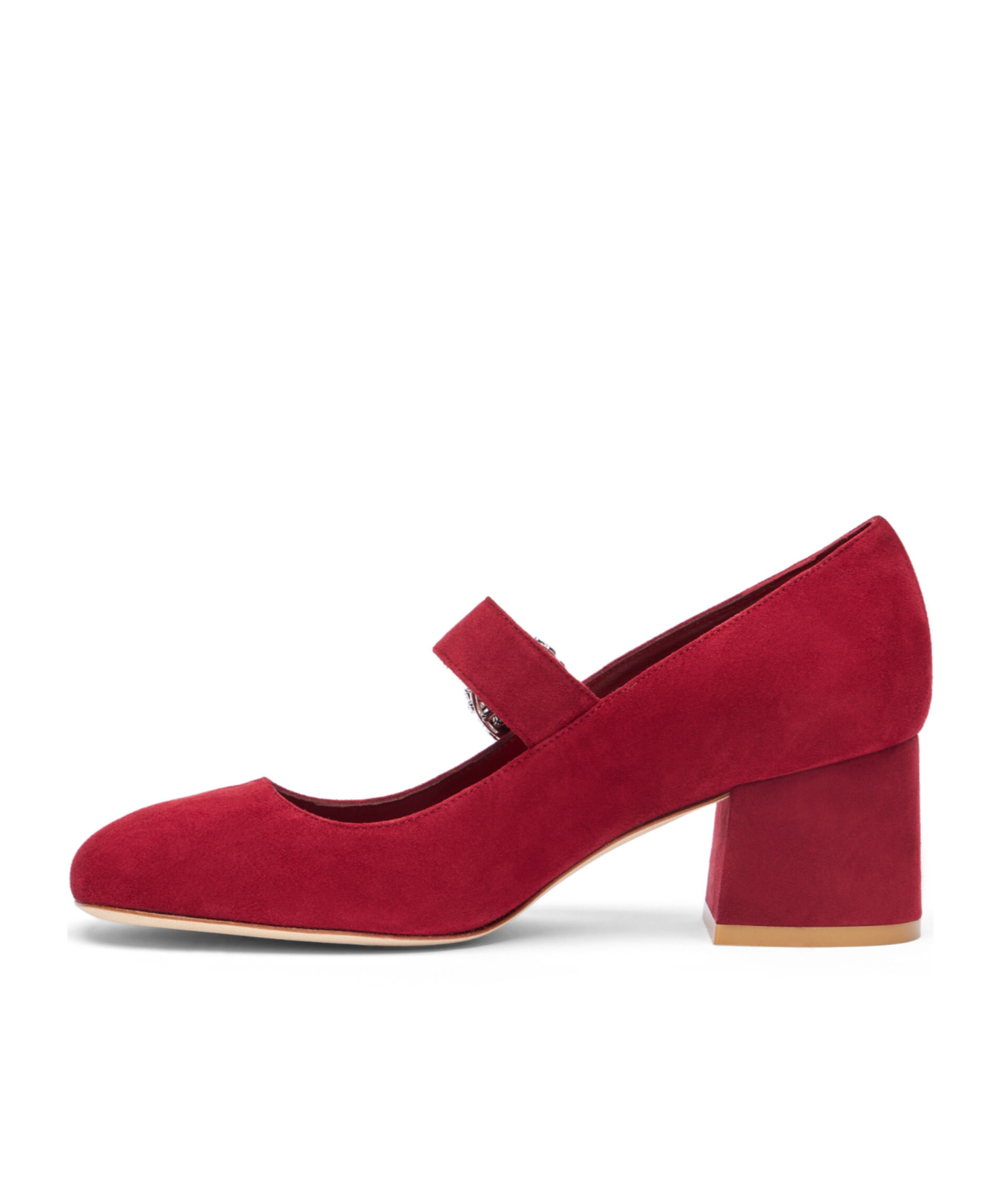 Stuart Weitzman Skyhigh 65mm Suede Pumps In Red