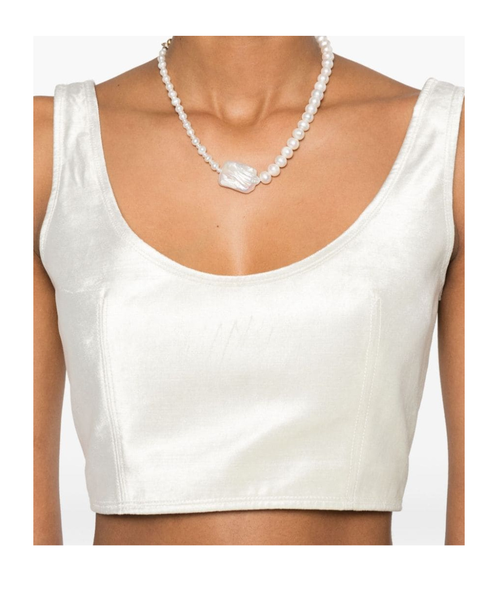 FORTE FORTE CREW NECK VEST 