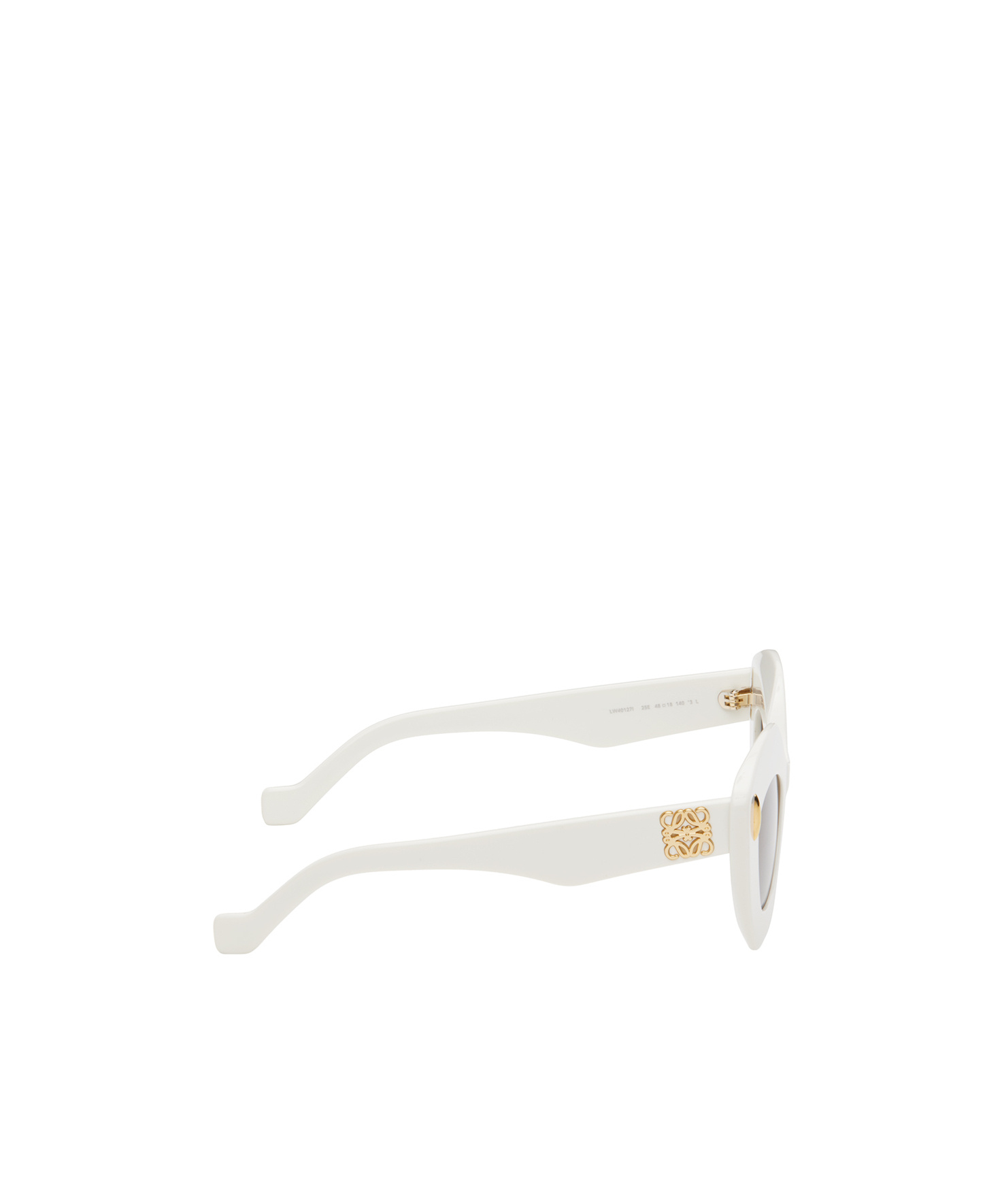 Loewe Vintage Cat-eye Sunglasses In White