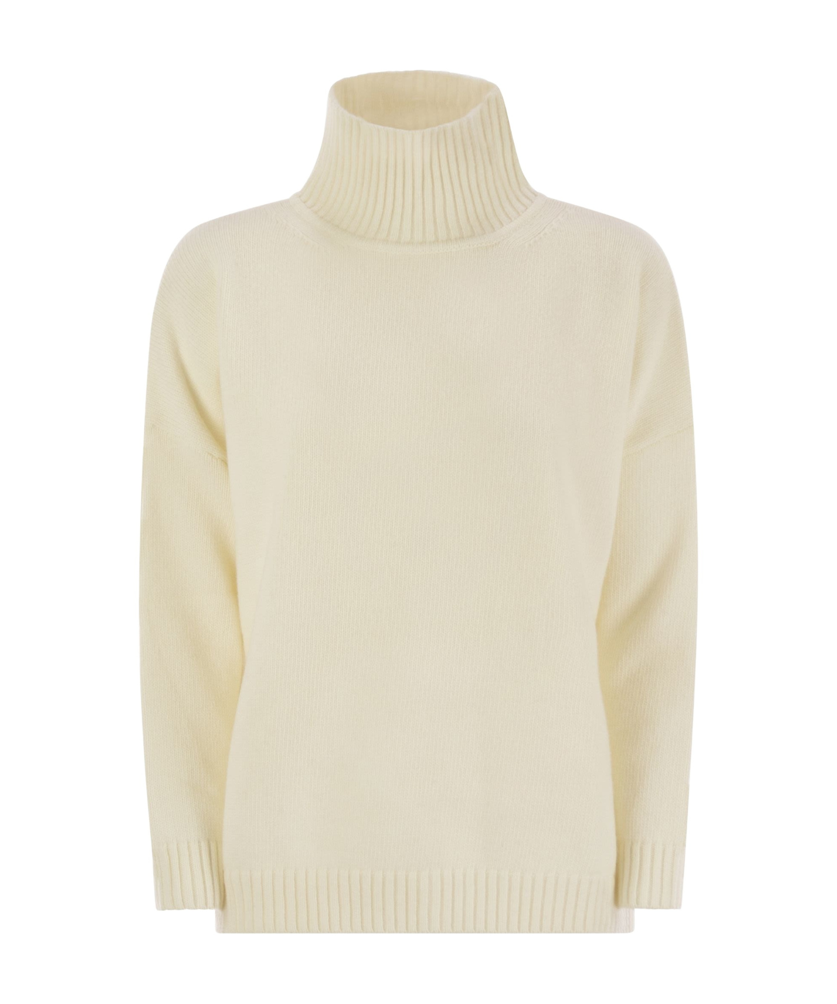 Weekend Max Mara Turtleneck Sweater In Neutral