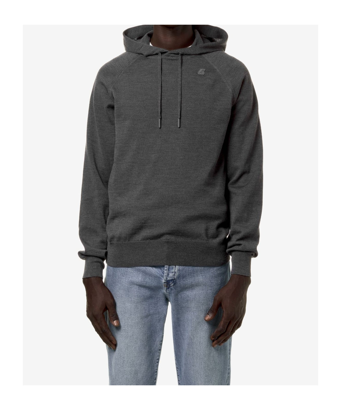 K-way Long-sleeved Sweater In Black