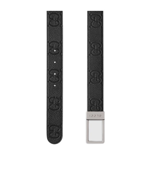 Gucci Gg Belt In Black