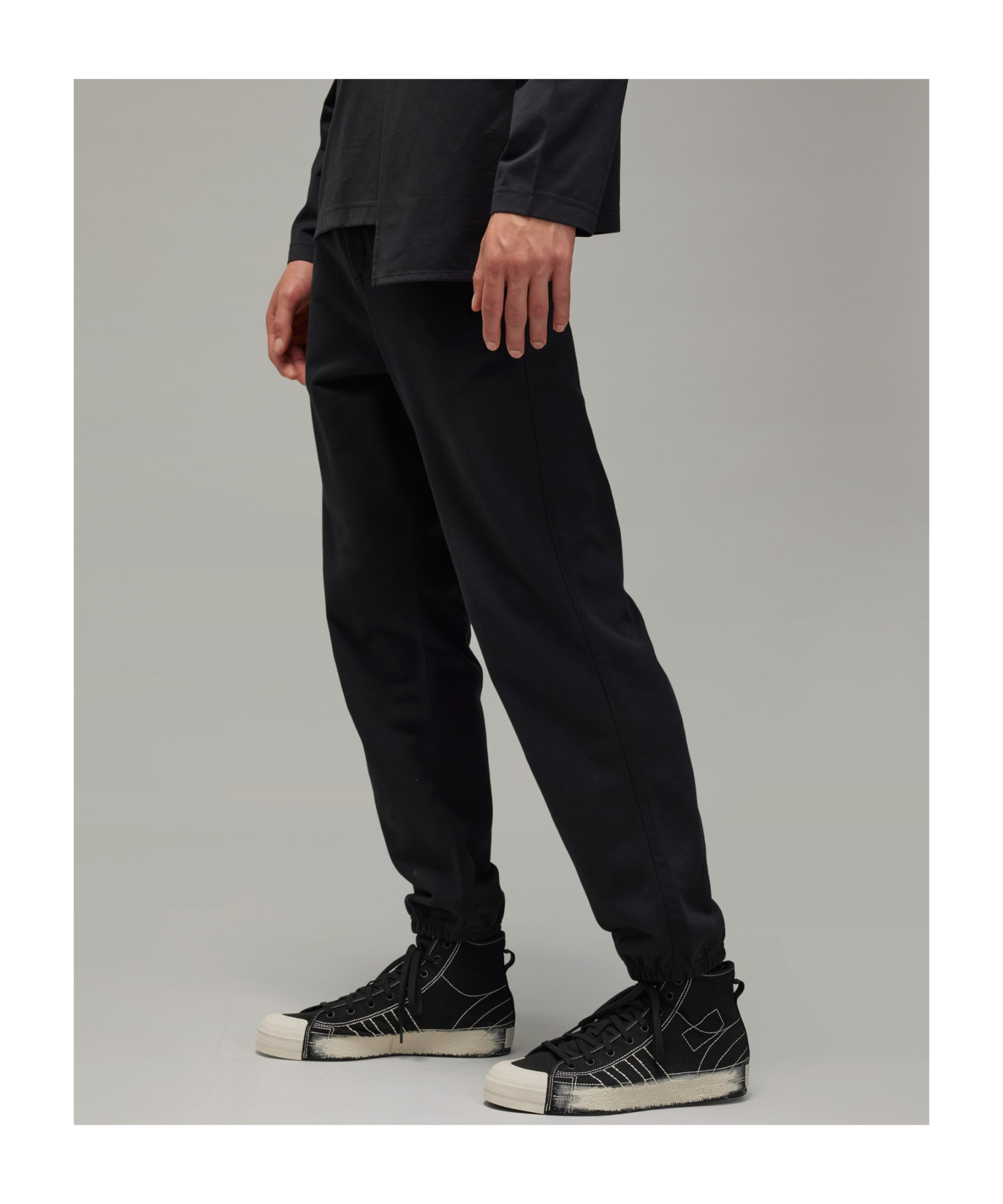 Y-3 X Adidas Logo-print Track Pants In Black