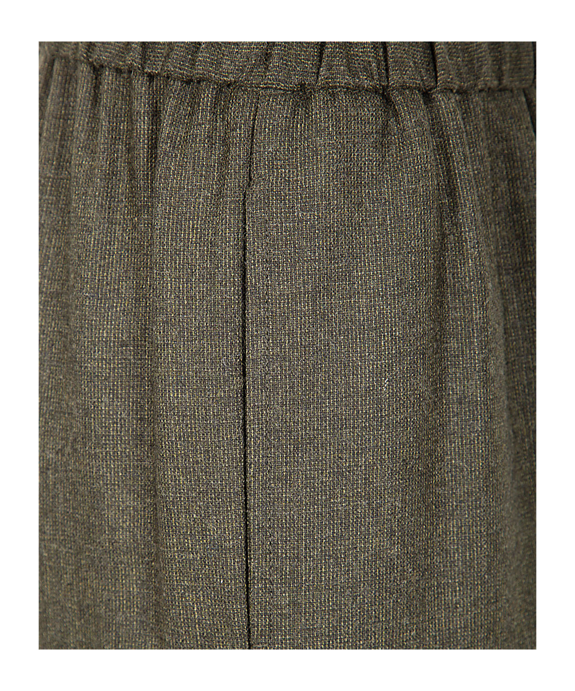 Aspesi Wide Leg Trousers In Green