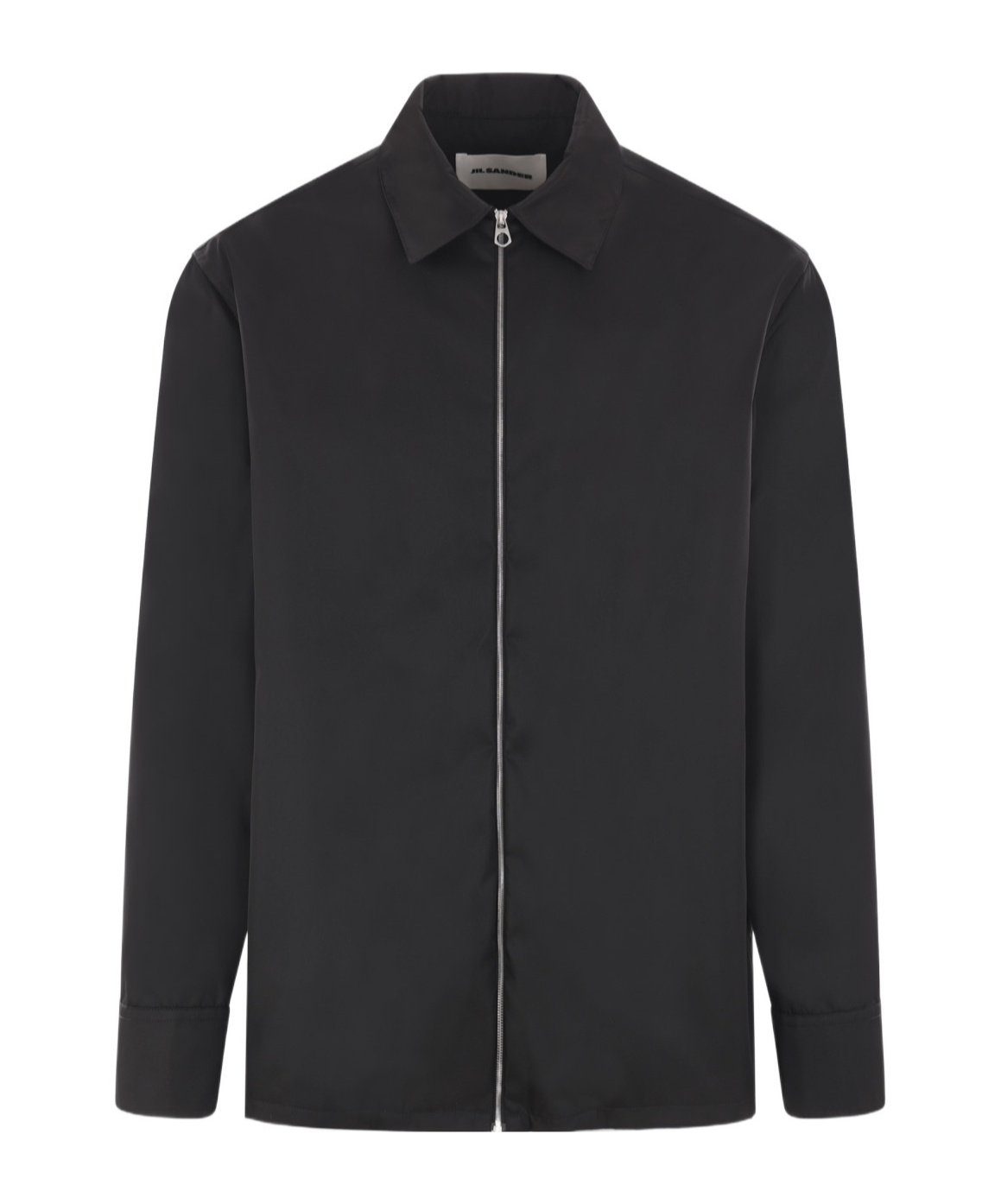 Jil Sander Long-sleeved Casual Jacket In Green