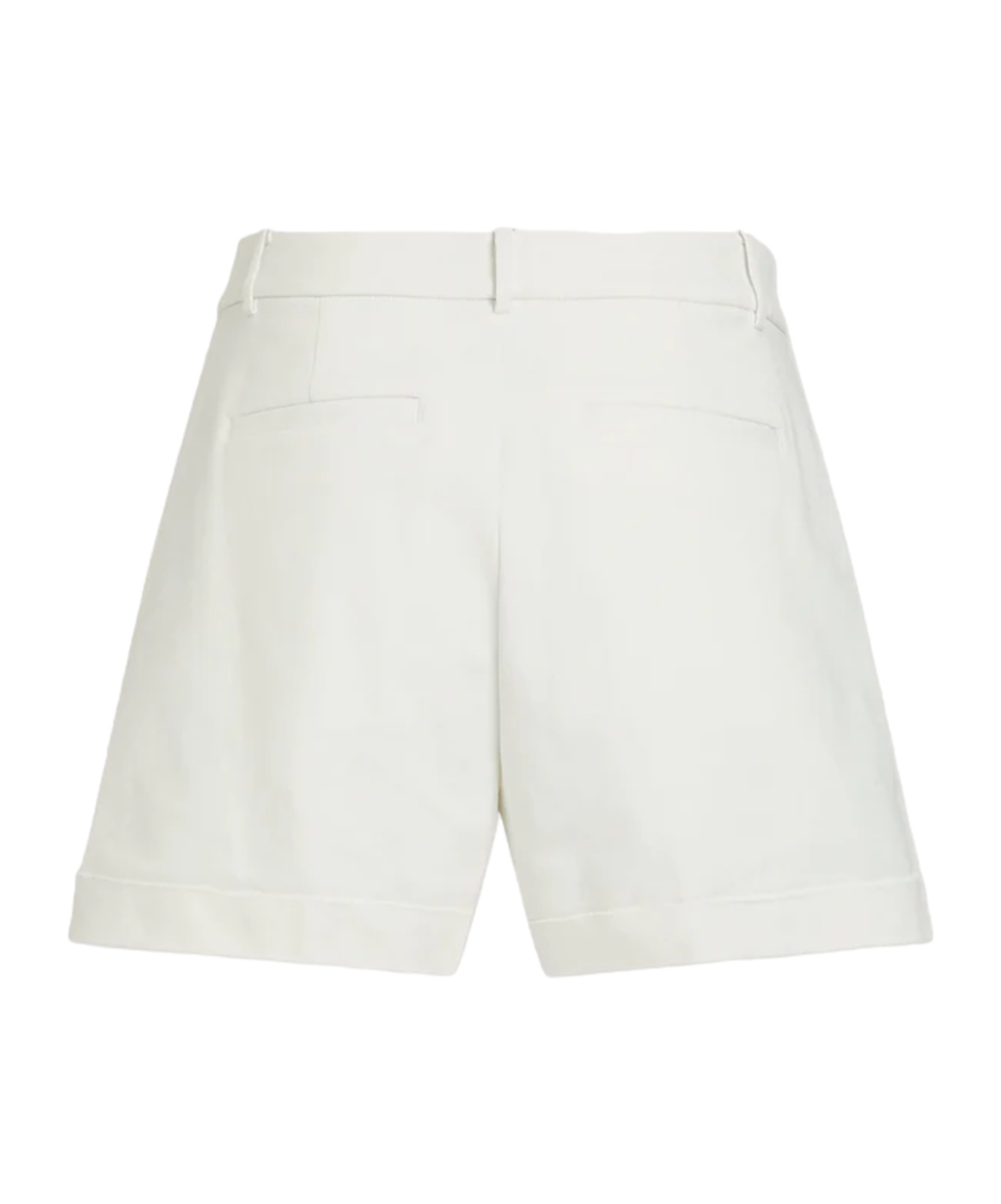 Polo Ralph Lauren Belt-loop Shorts In White