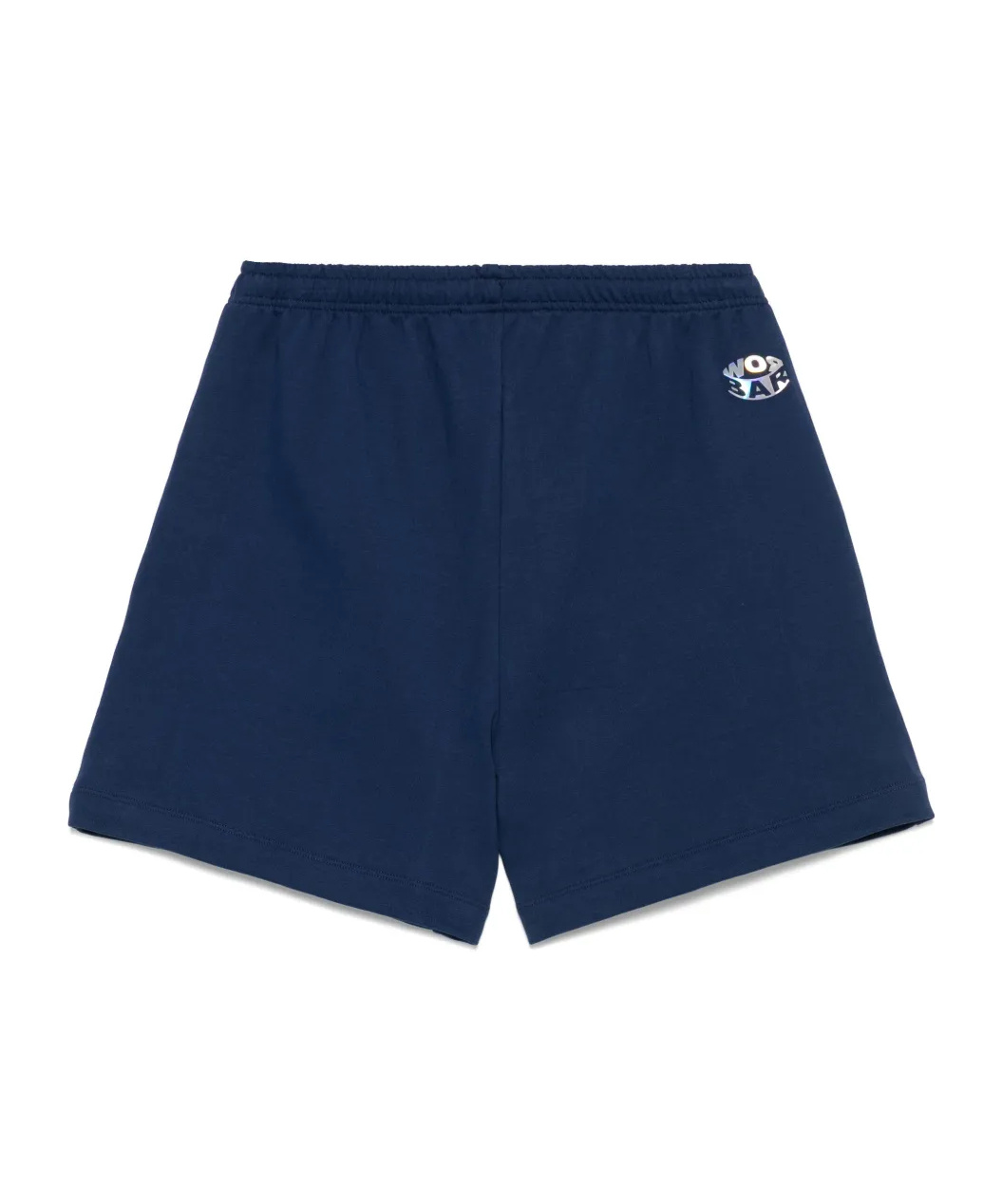 Barrow Unisex Overall Style Sweatshorts In Blue
