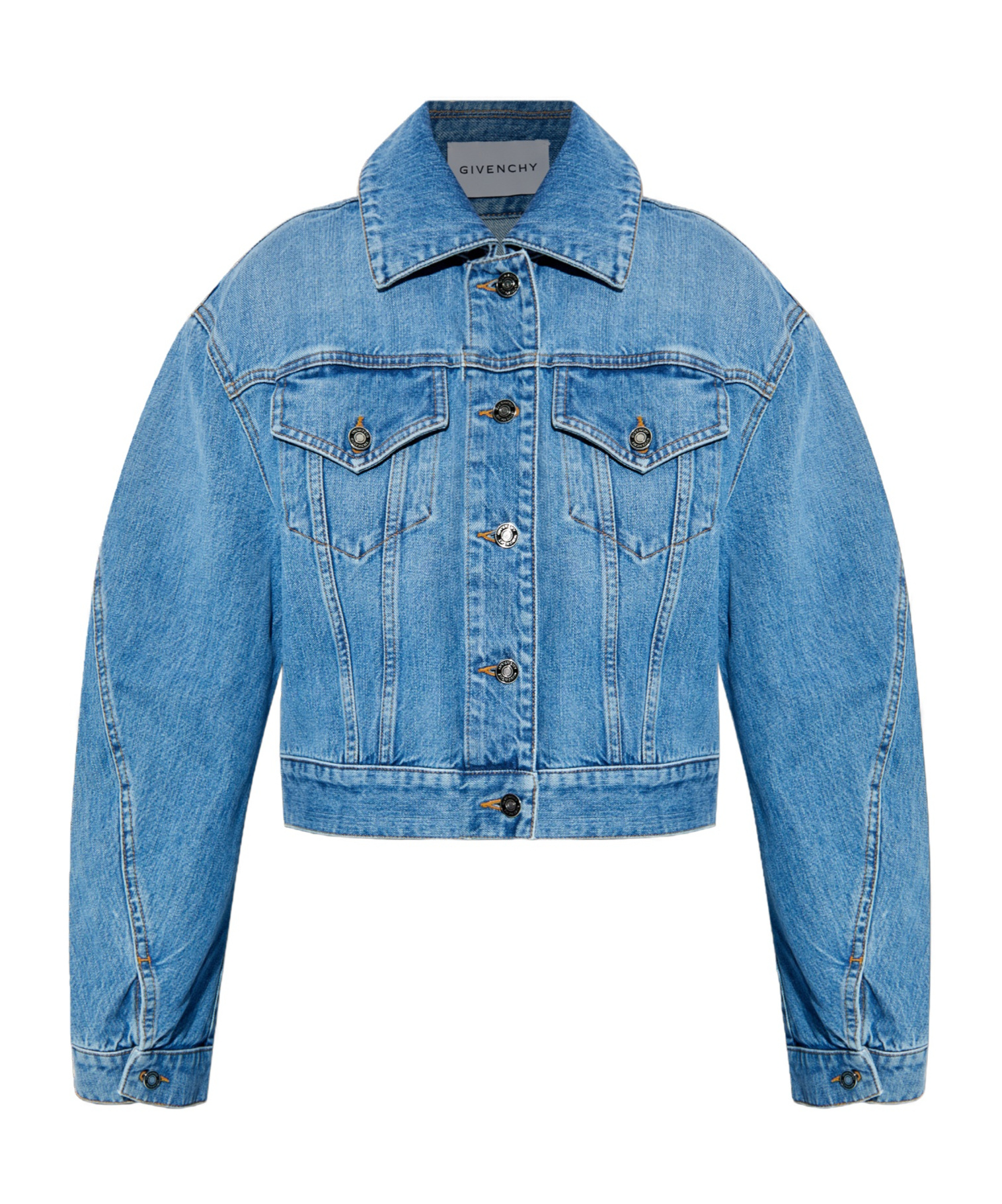 Givenchy Long Sleeve Denim Jacket