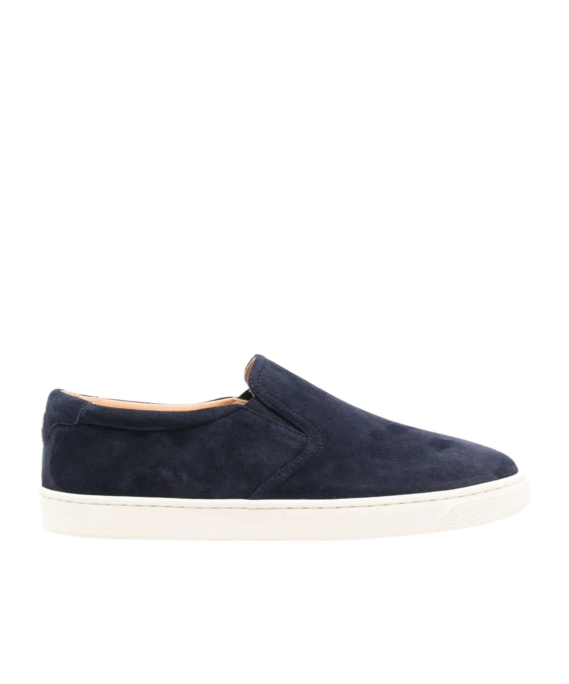 Brunello Cucinelli Suede Sneakers In Black
