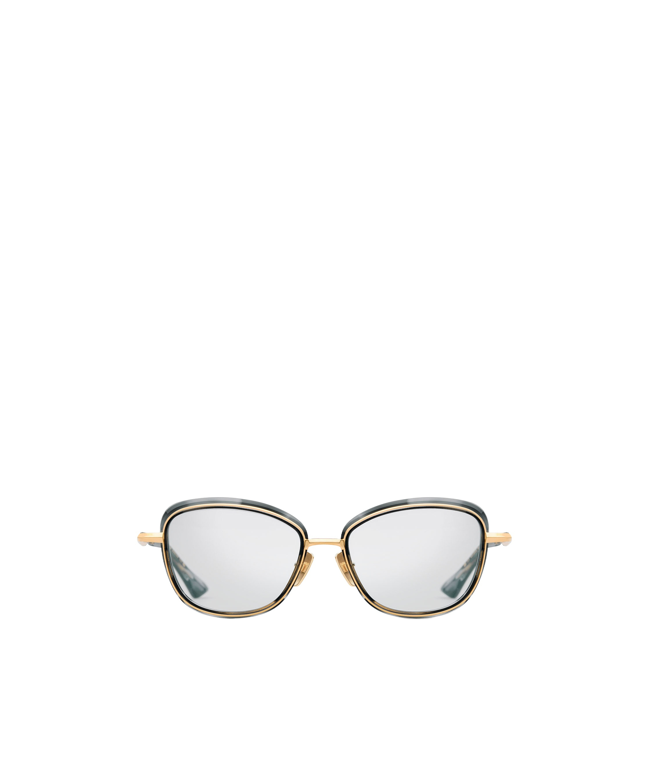 Dita Eyewear Logo Flat Mirror In White