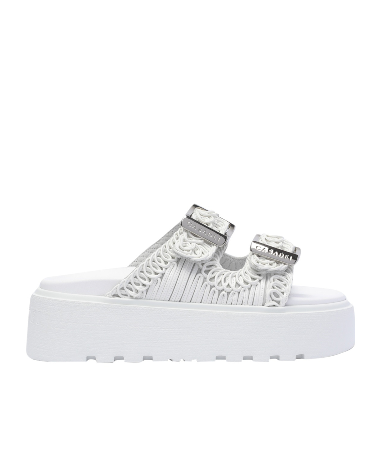 Casadei Mule Dei Mexico In White