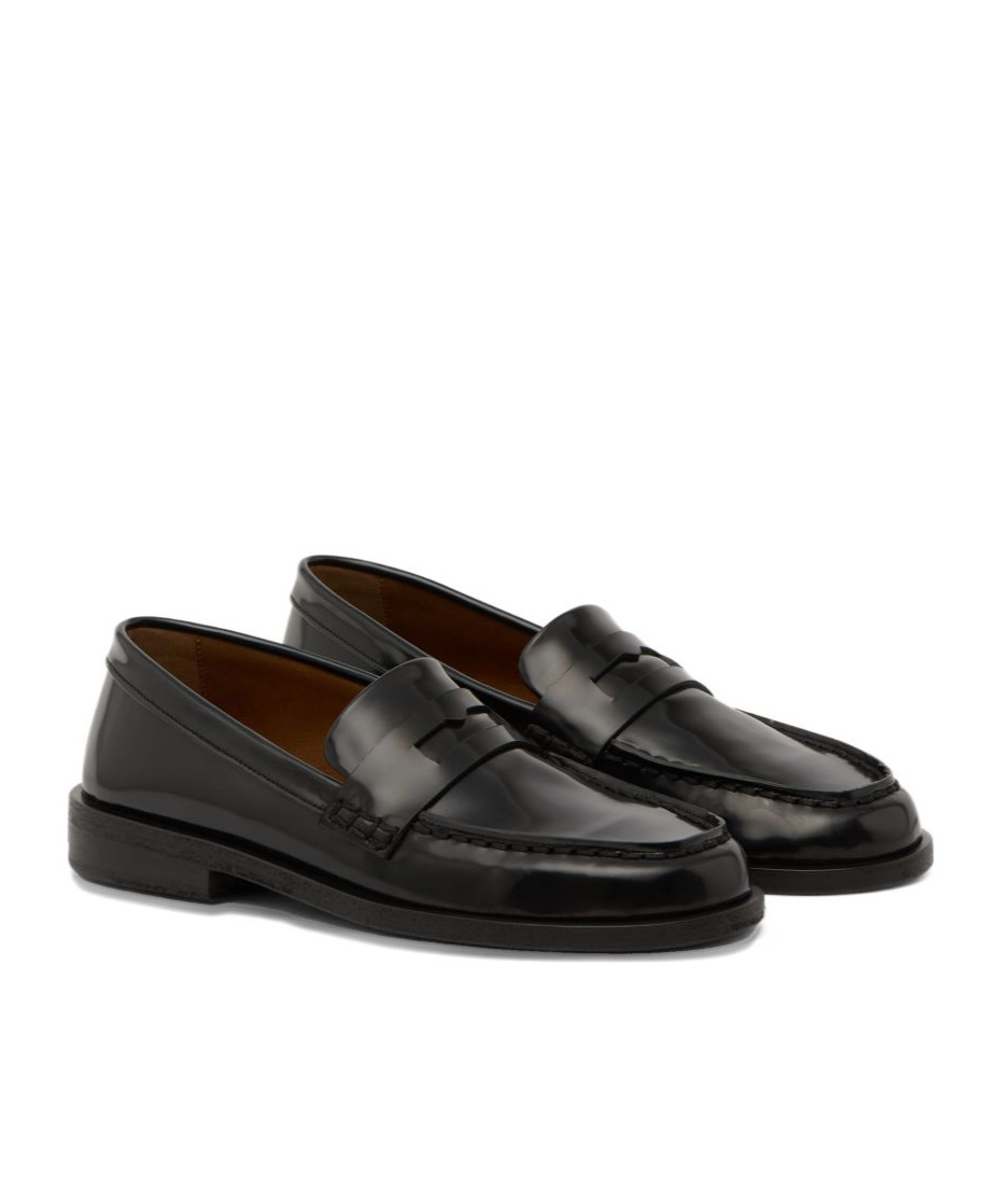 Marsèll Round Toe Casual Shoes In Black