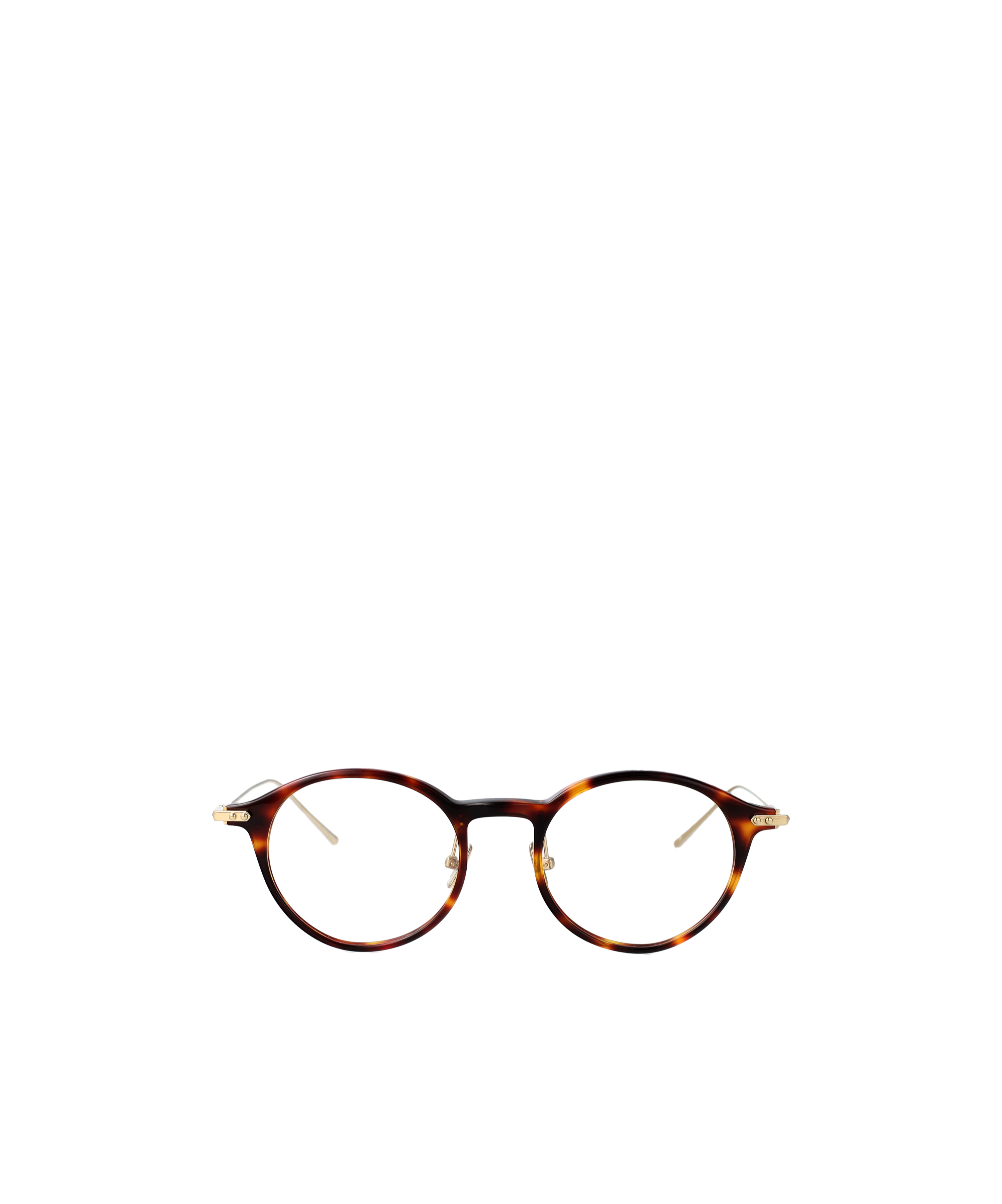 Linda Farrow Geometric Flat Mirror In Brown