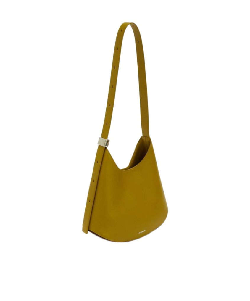 Jil Sander Small Eldorado Shoulder Bag In Linden