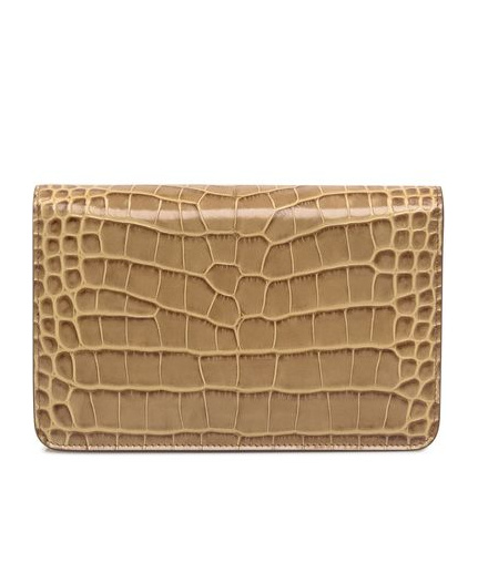 Tom Ford Embossed Whitney Small Shoulder Bag In Brown