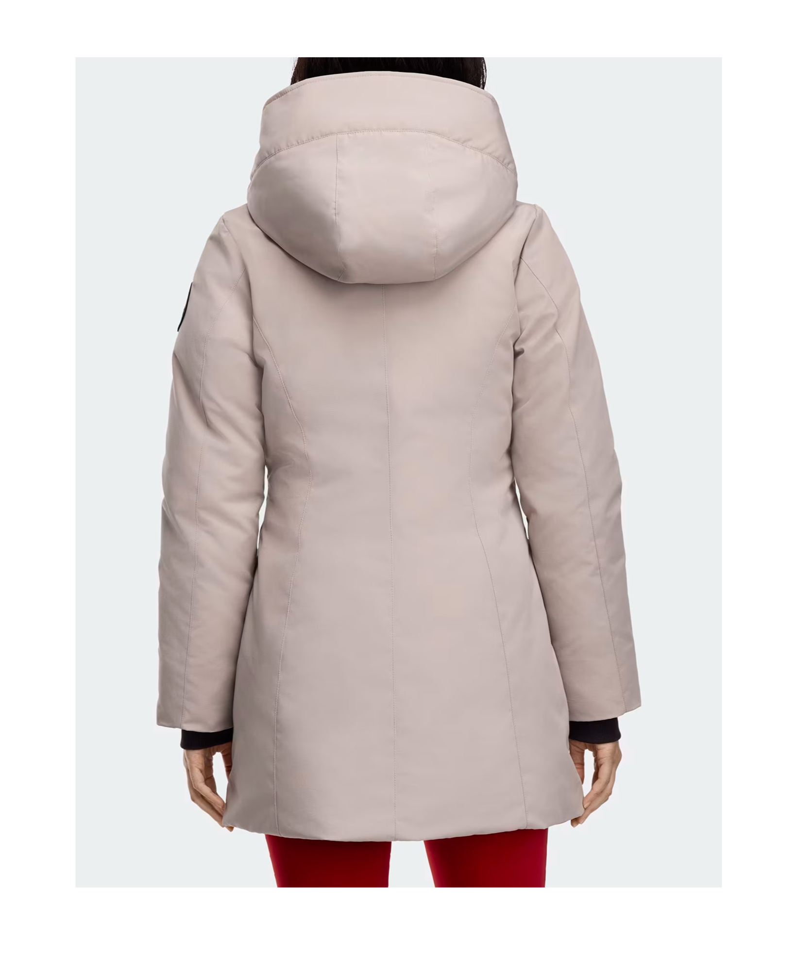 Canada Goose Leslie Parka Black Label In Gray