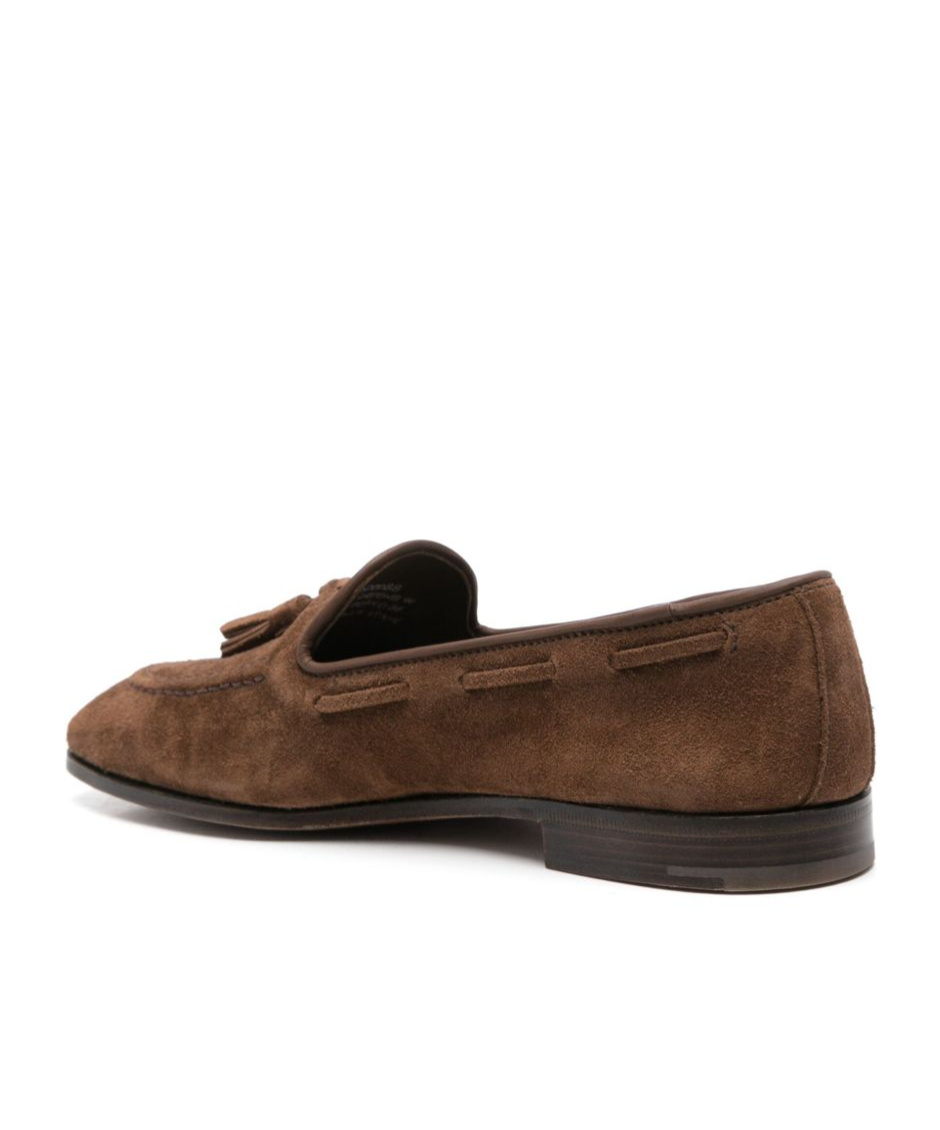 Church's Maidstone Suede Loafers In Maroon