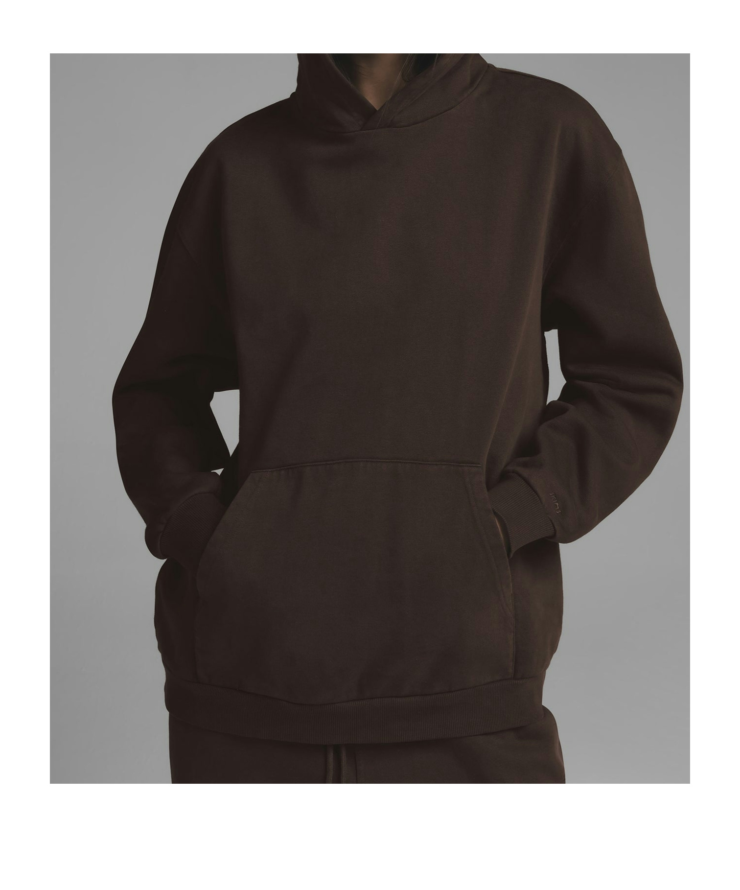 Shop Skims Hoodie In Black