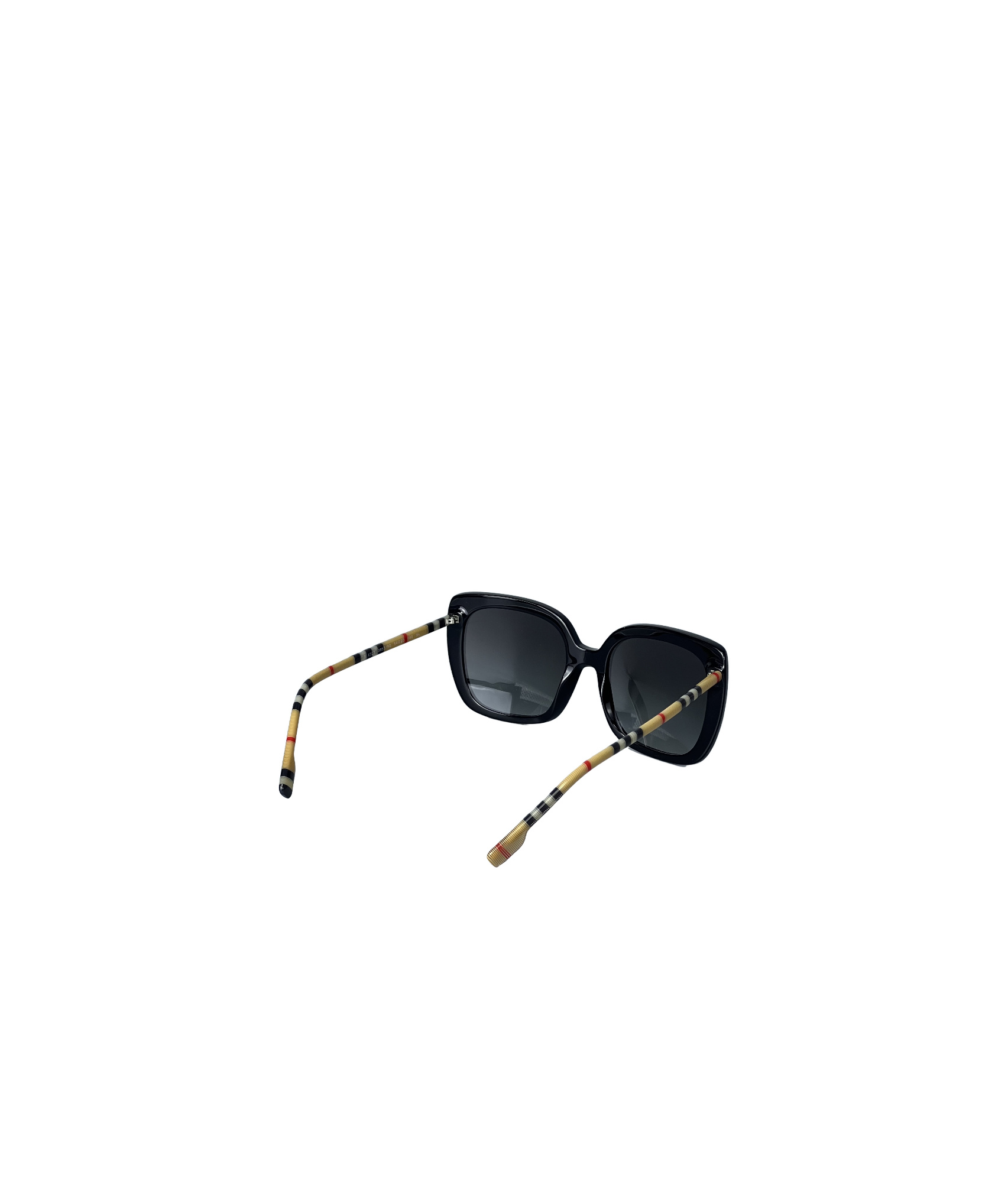 Burberry Eyewear Square Frame Sunglasses In Black